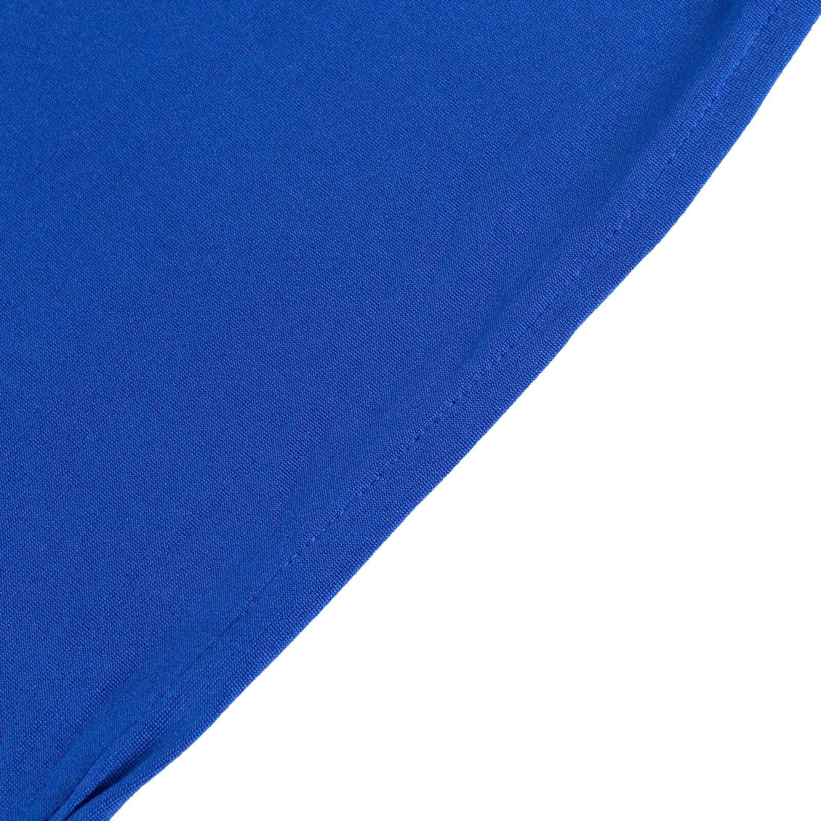 Royal Blue 6ft Stretch Spandex Round Tablecloth - Durable & Form-Fitting