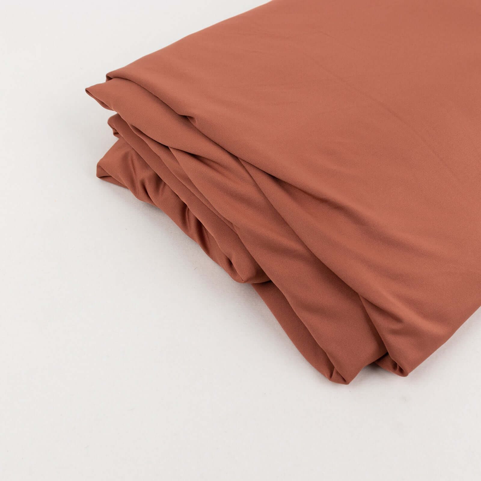 Hot Deal! Terracotta Spandex 4-Way Stretch Fabric Roll, 60x10 Yards for DIY Crafts