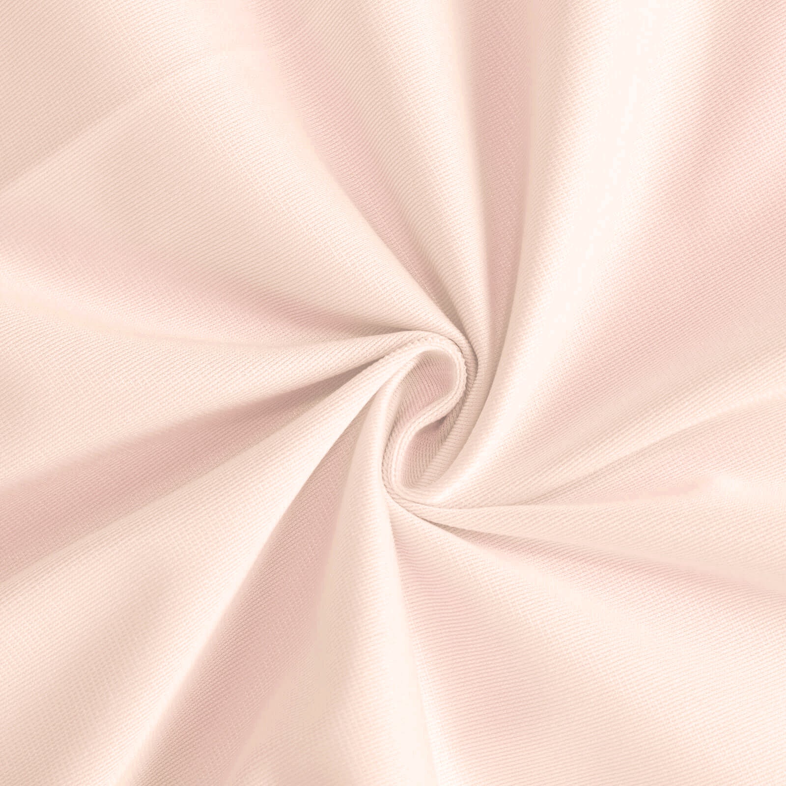 Blush Premium Scuba 120' Round Wrinkle & Stain-Free Tablecloth