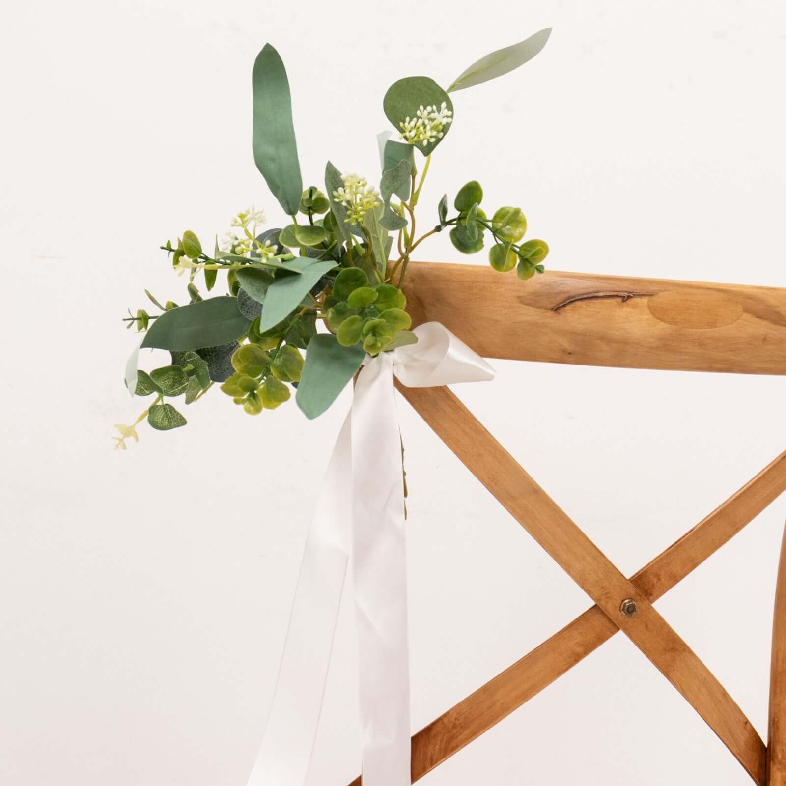 Get 50 Yards of 1.5-Inch White Single-Face Decorative Satin Ribbon for Your Events