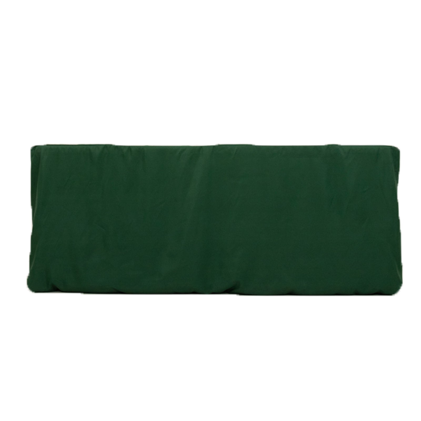 Amazing Durable Fitted Polyester Tablecloth in Hunter Emerald Green for 6FT Rectangular Tables
