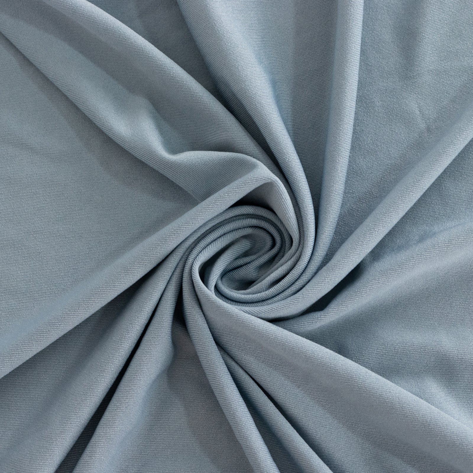 Dusty Blue Spandex Stretch Fitted Cocktail Table Cover - 33 - 36 Inches, Easy to Maintain