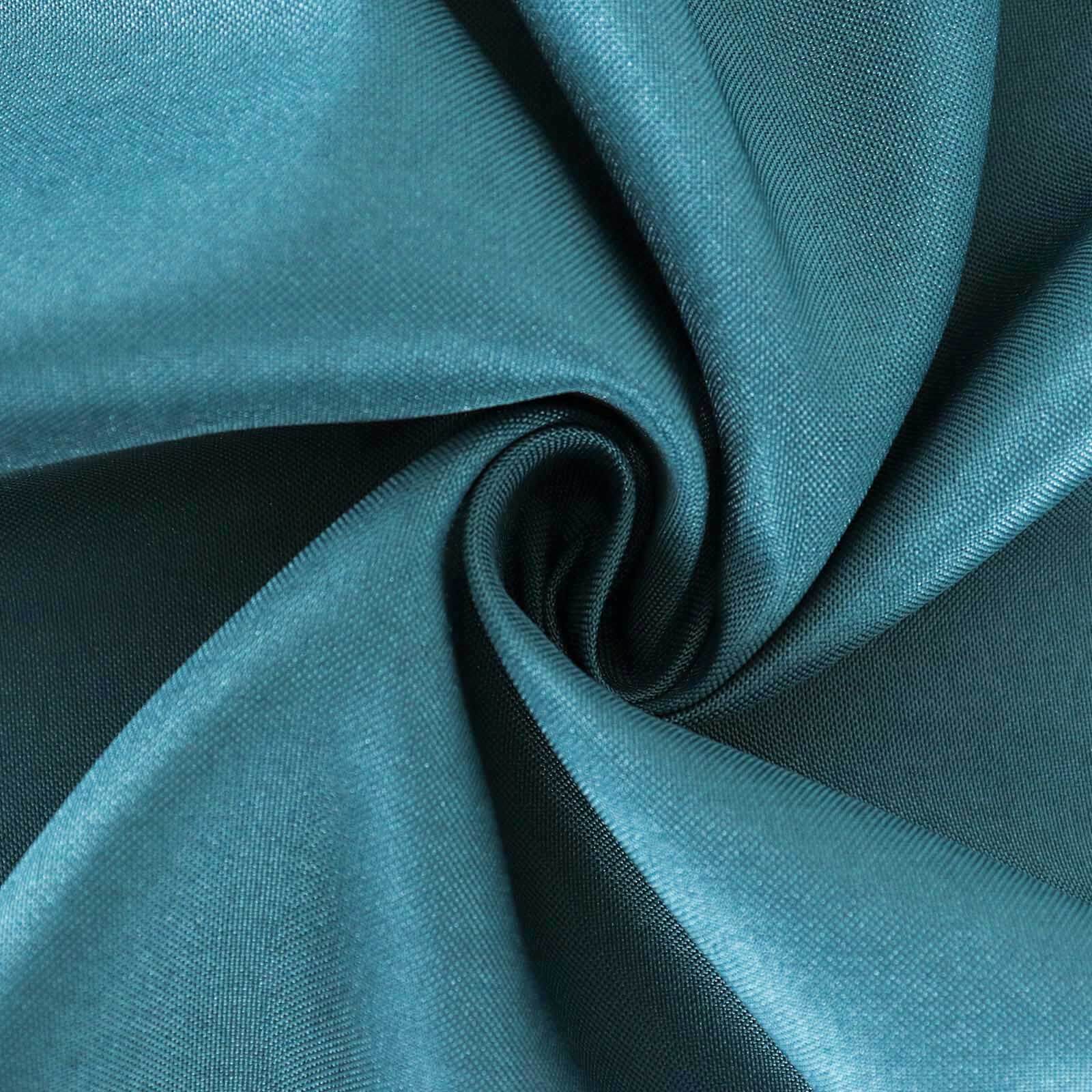 Super Durable and Stylish Polyester Rectangle Tablecloth in Peacock Teal - 60x102