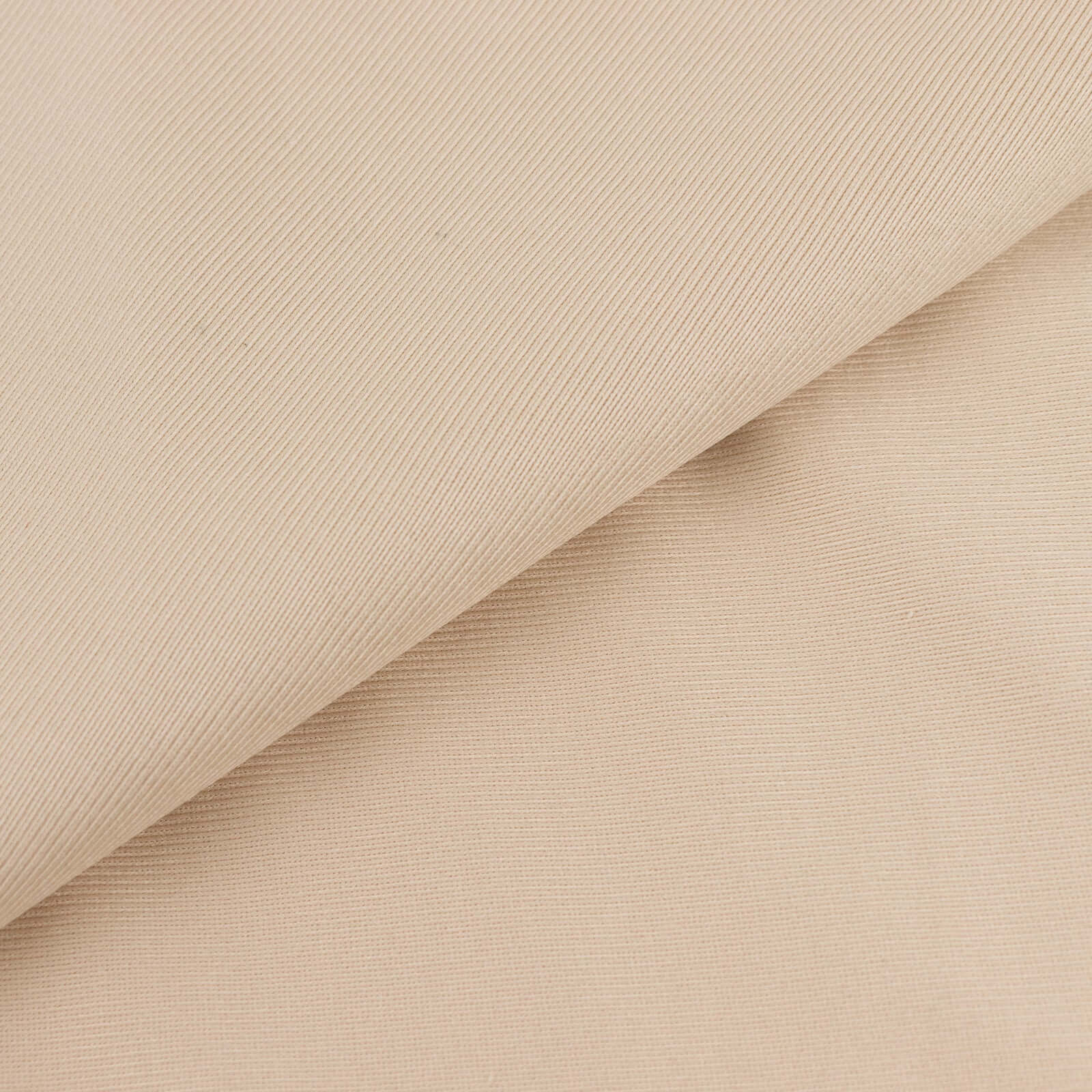 Wrinkle-Free DIY Premium Beige Scuba Polyester Fabric Roll - 60 Inches by 10 Yards