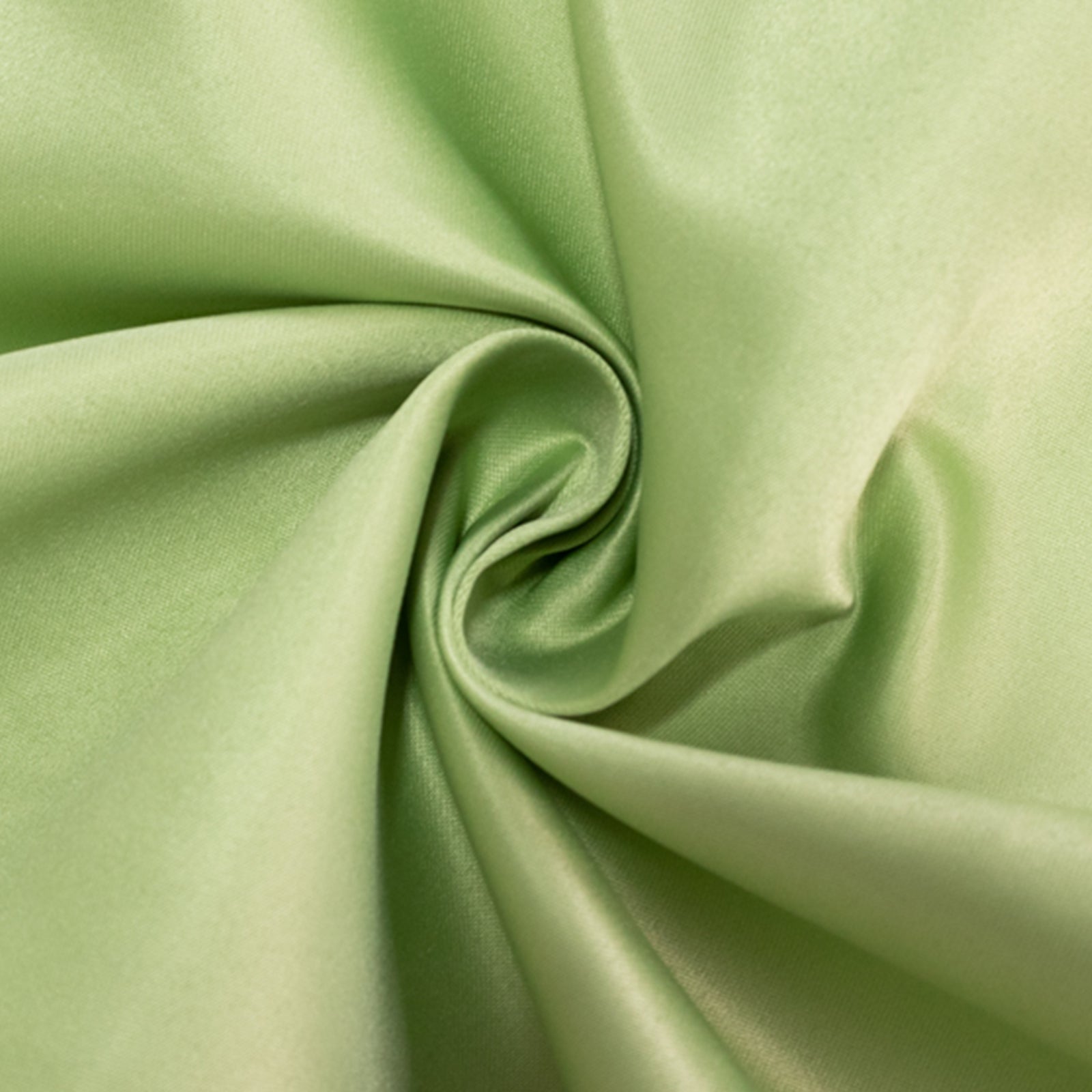Lamour Satin Sage Green Rectangle Tablecloth - Durable & Soft, 60x102