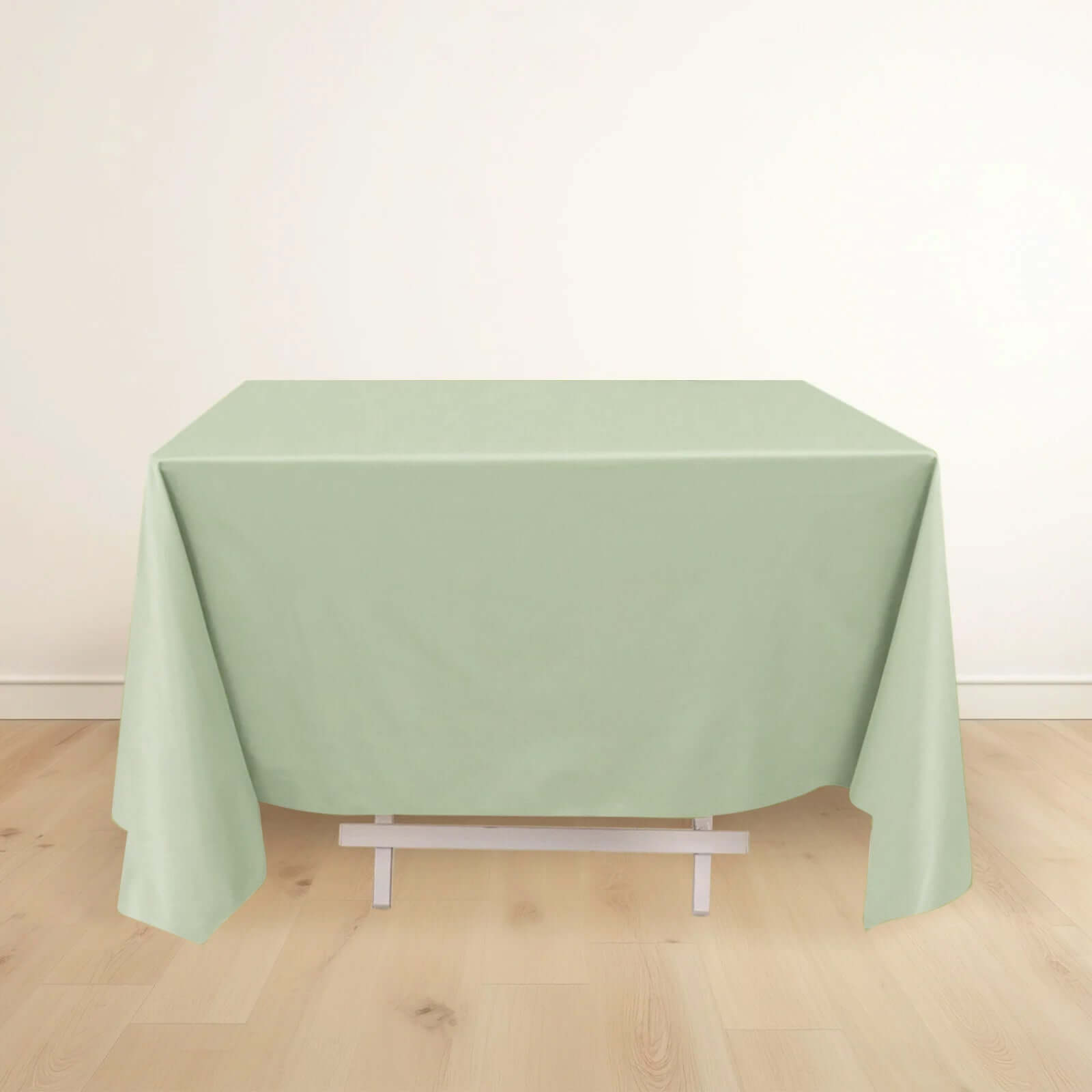 Sage Green 70x70 Premium Scuba Tablecloth - Wrinkle & Stain Resistant