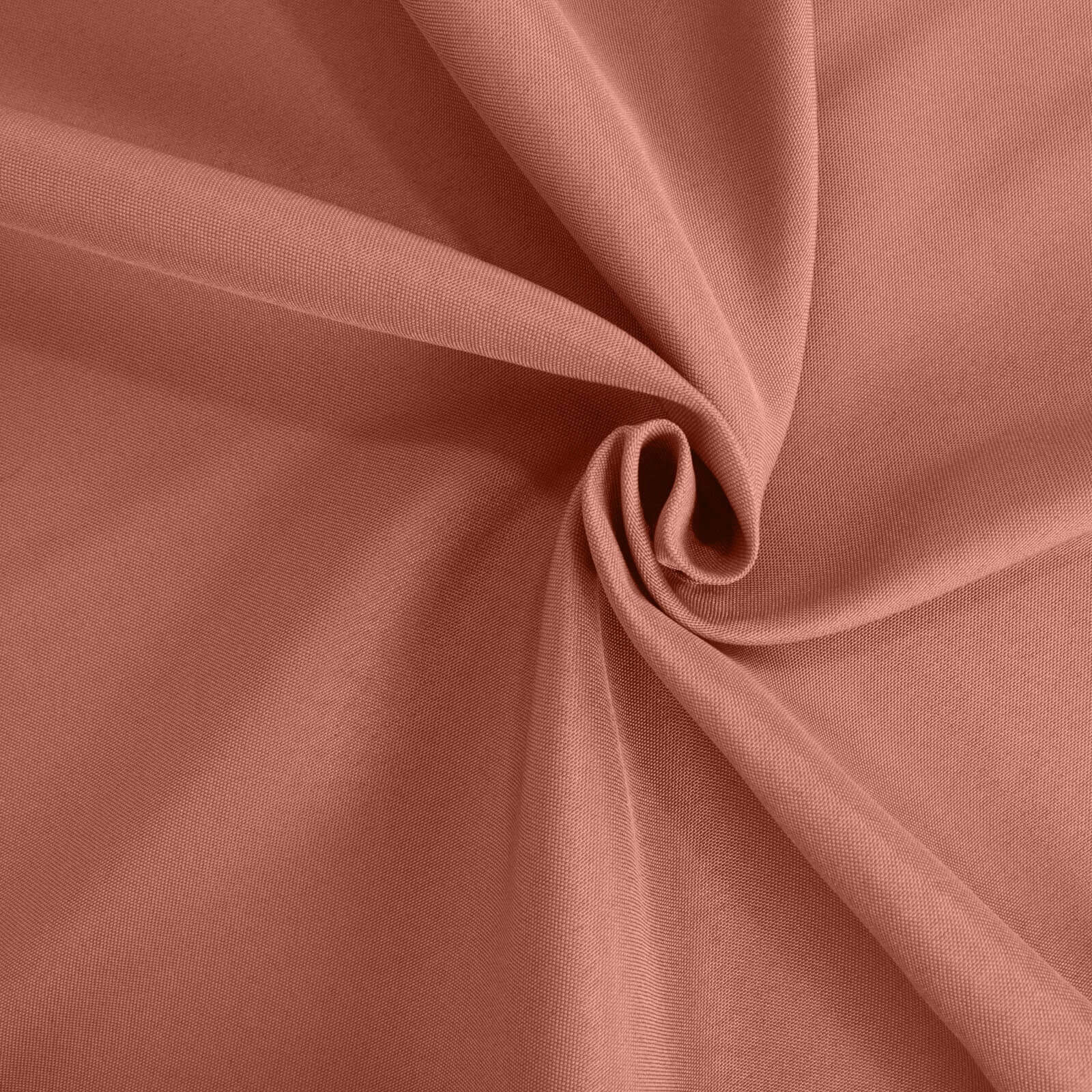 Hot Deal! 90x132 Premium Seamless 220GSM Stain-Resistant Terracotta (Rust) Polyester Tablecloth