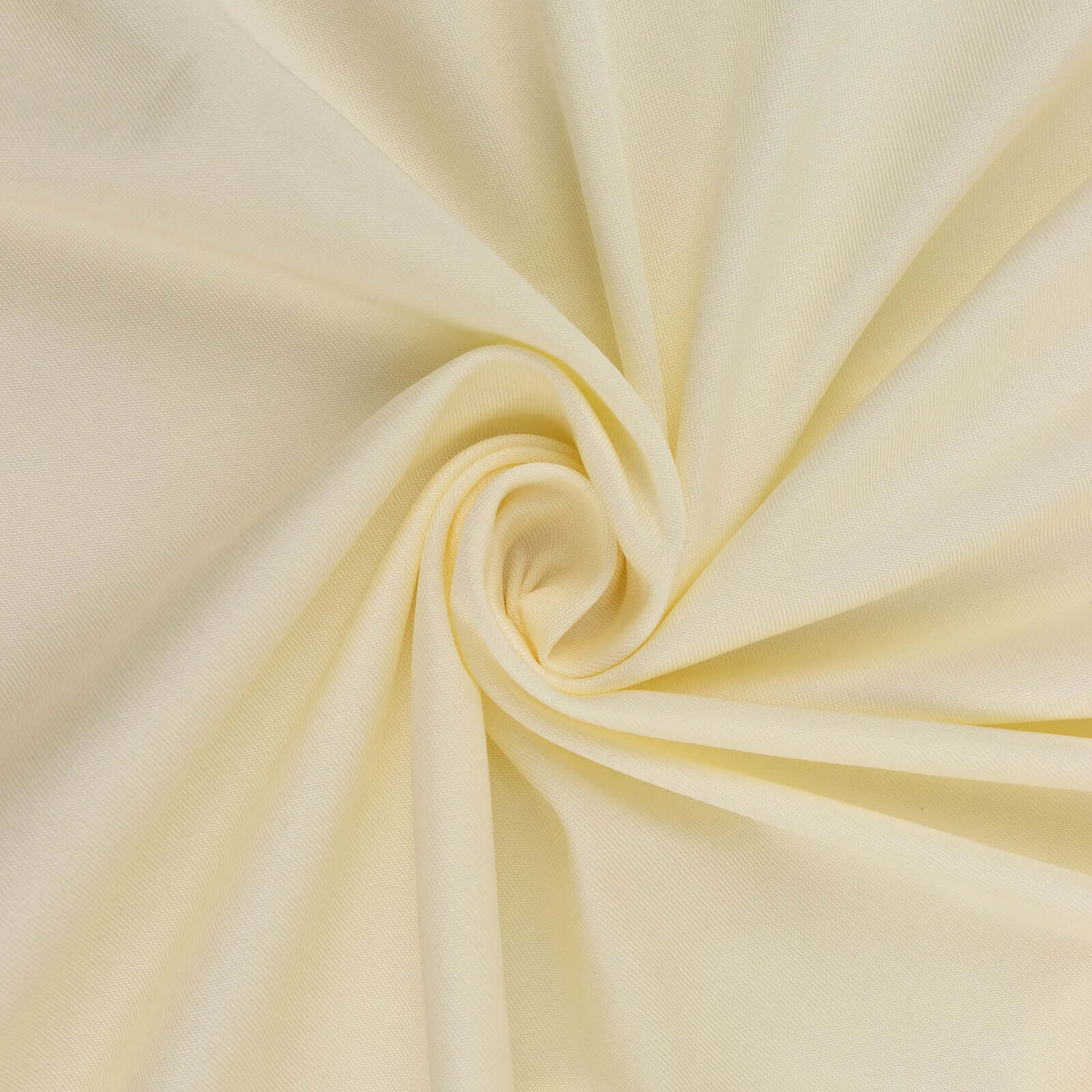 Ivory 4-Way Stretch Spandex Fabric Roll - 60 Inches by 10 Yards, Ideal for DIY Crafts