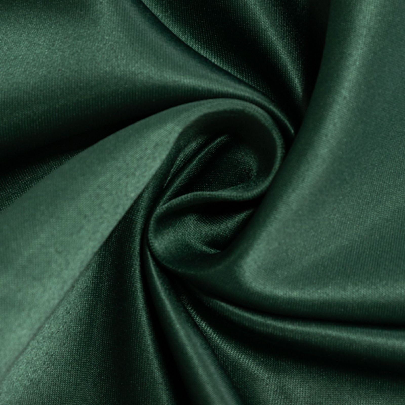 5-Pack Lamour Satin 20x20 Hunter Emerald Green Dinner Napkins - Soft Matte Finish