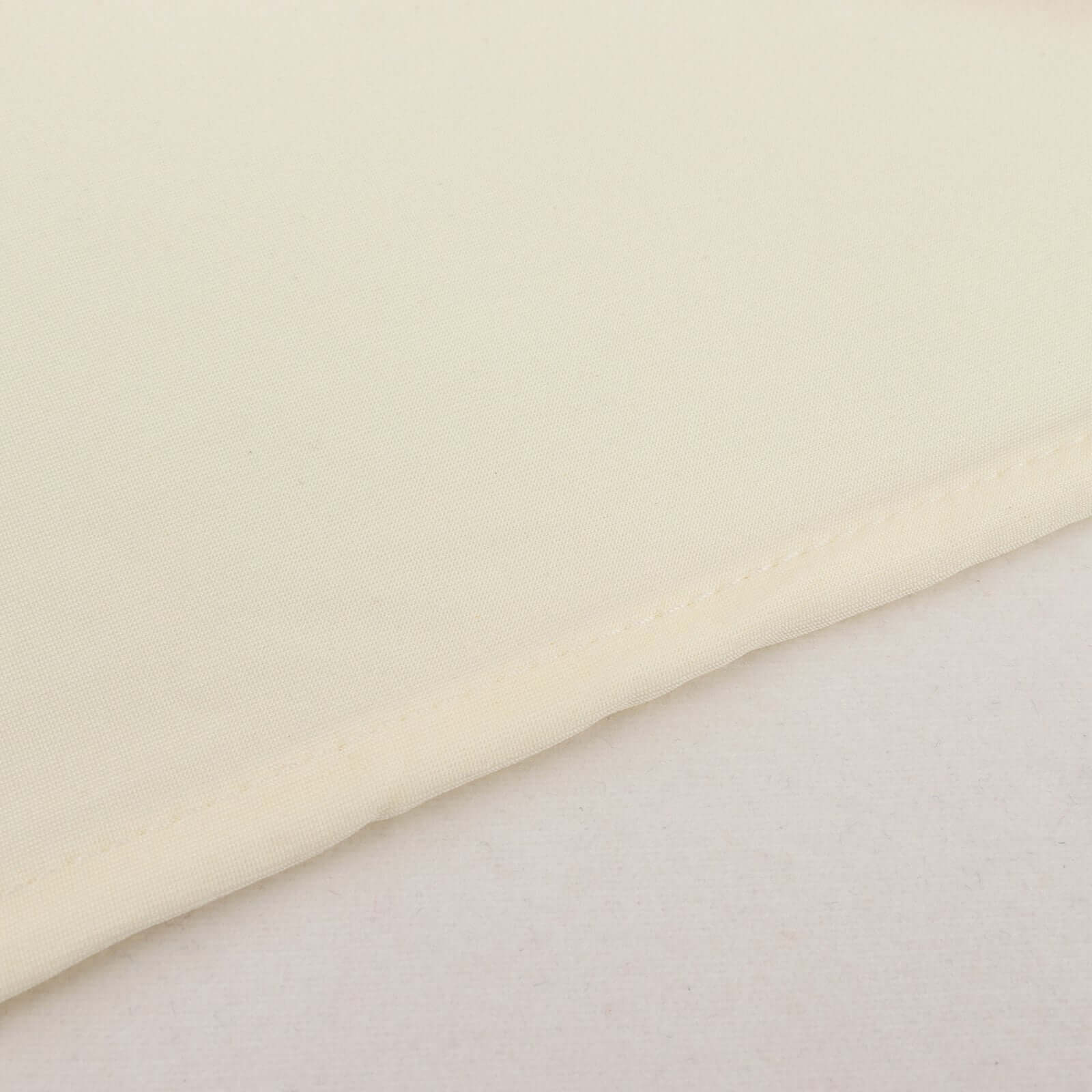 Ivory 4-Way Stretch Spandex Fabric Roll - 60 Inches by 10 Yards, Ideal for DIY Crafts