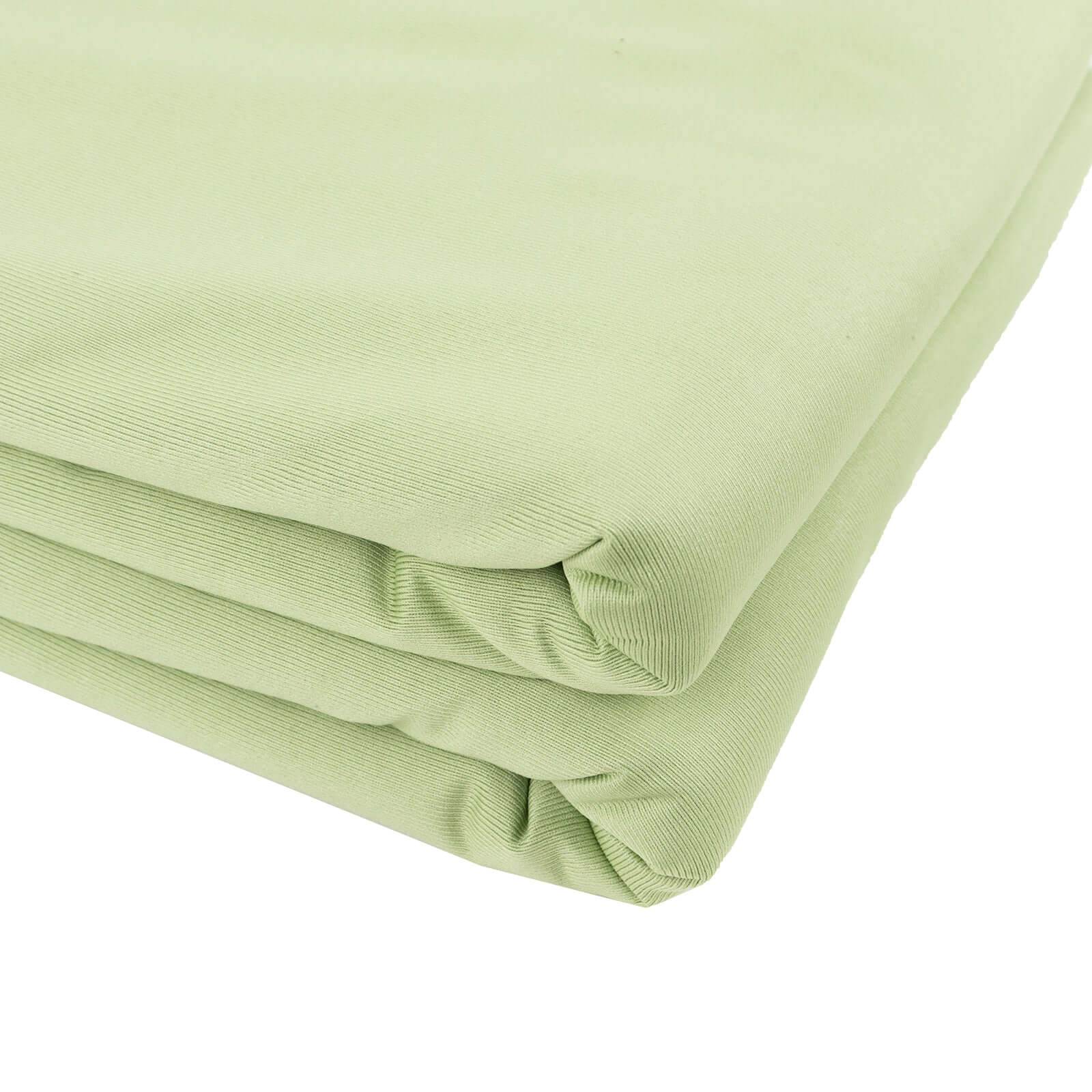 Premium Sage Green Scuba Polyester Fabric Roll, Wrinkle Free DIY Craft Fabric Bolt- 60x10 Yards