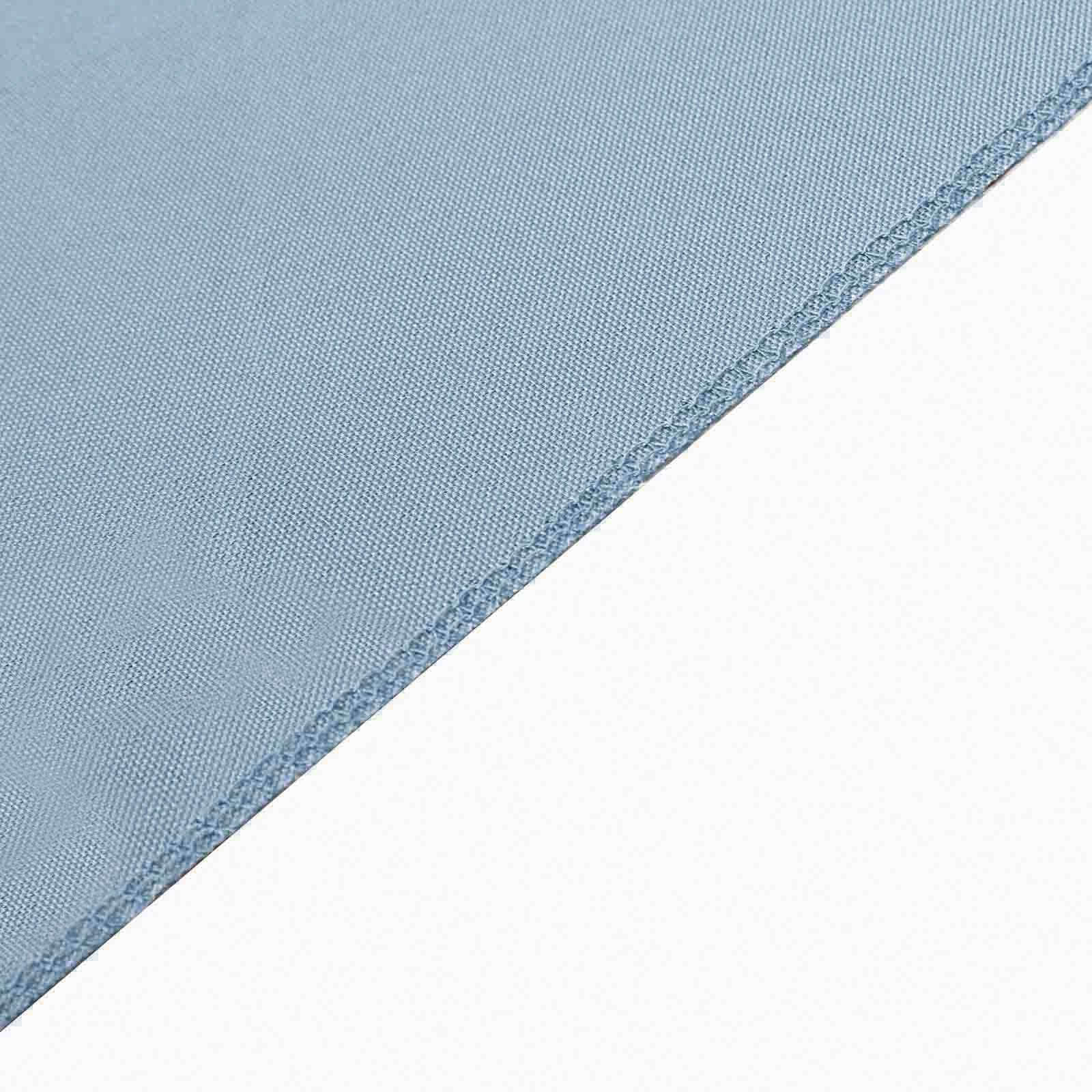 Durable and Stylish 60x102 Rectangle Dusty Blue Polyester Tablecloth