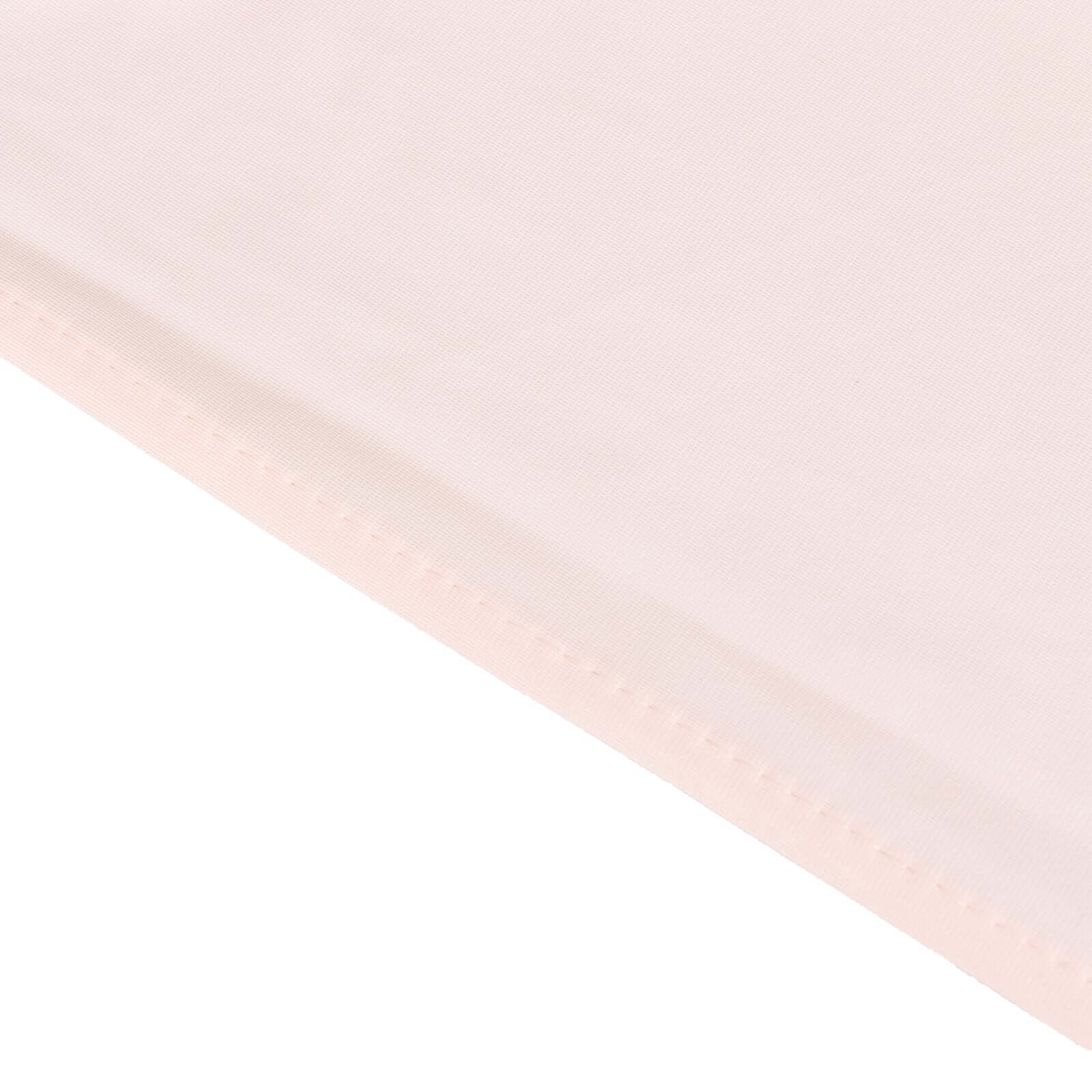 Hot! Premium Wrinkle & Stain-Free Blush Scuba 70x70 Square Table Overlay