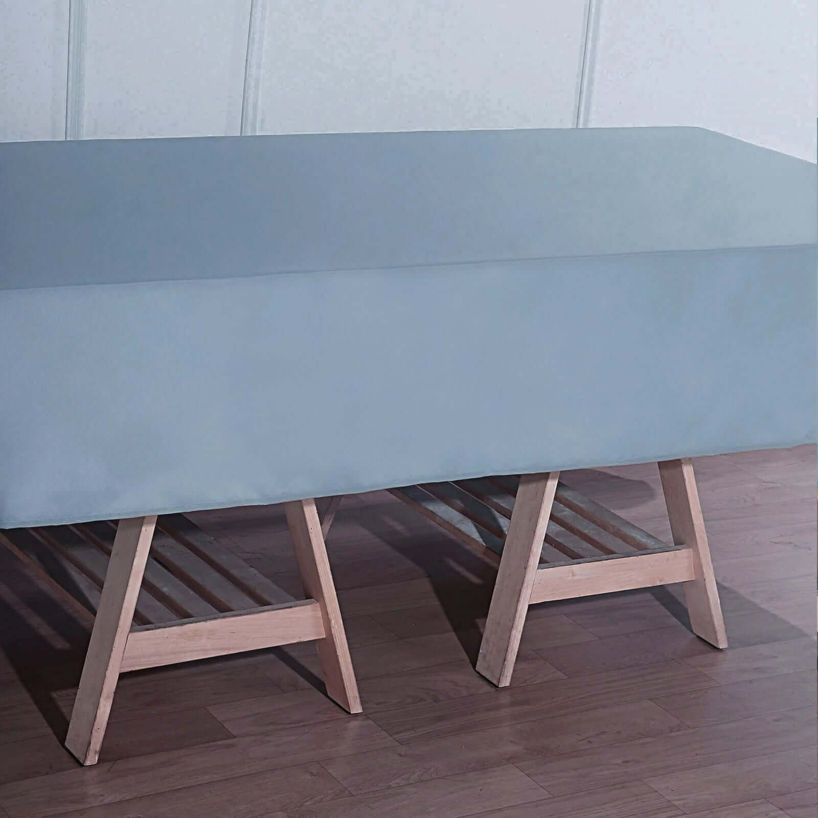 Durable and Stylish 60x102 Rectangle Dusty Blue Polyester Tablecloth