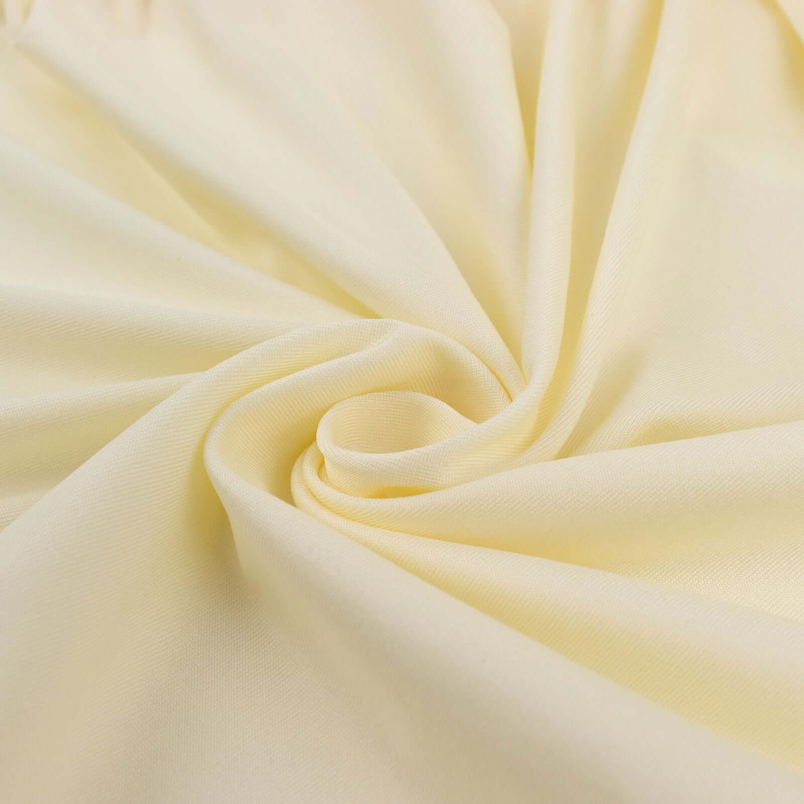 Ivory 4-Way Stretch Spandex Fabric Roll - 60 Inches by 10 Yards, Ideal for DIY Crafts