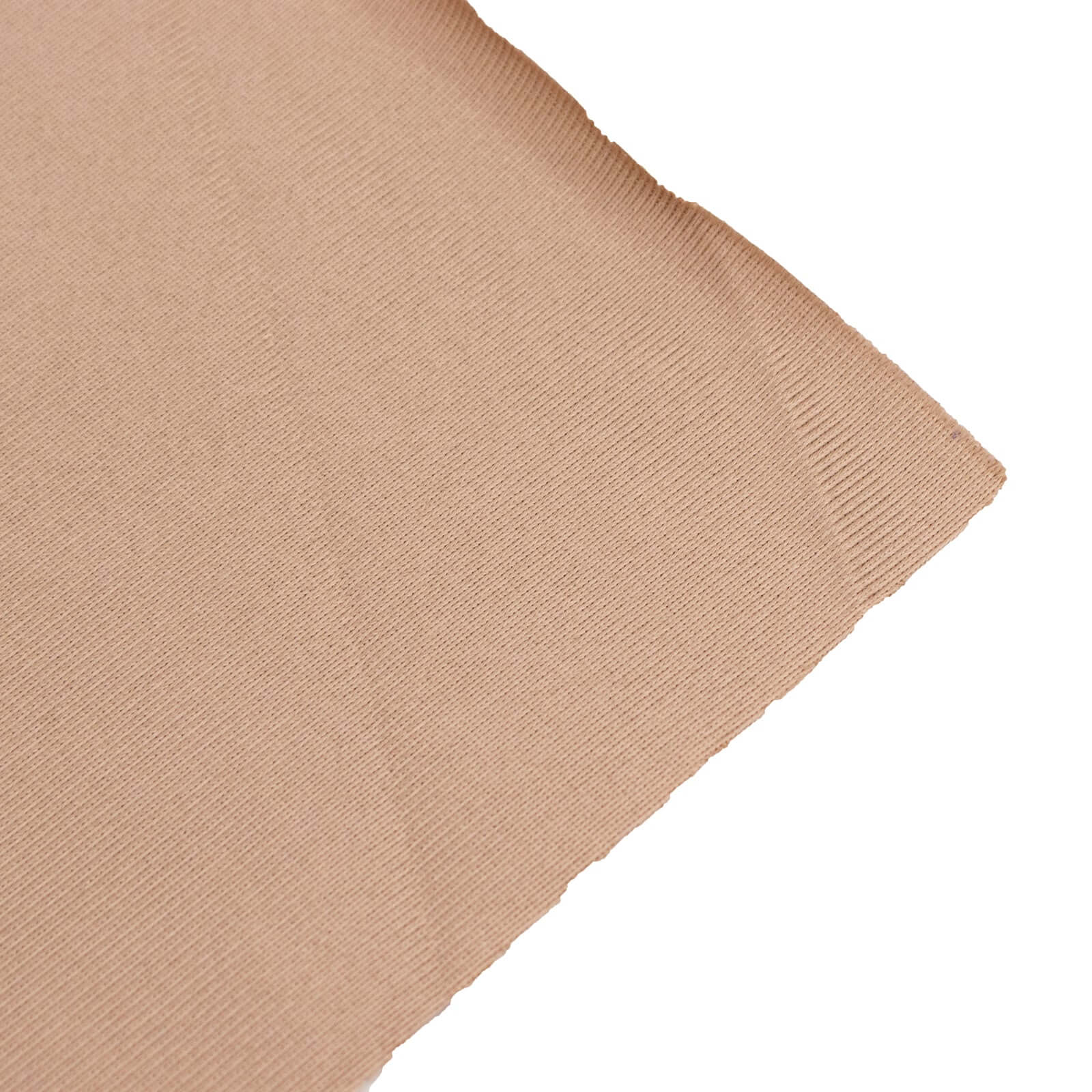 Exclusive Nude Scuba Polyester Fabric Roll - 60x10 Yards, Wrinkle-Free for DIY