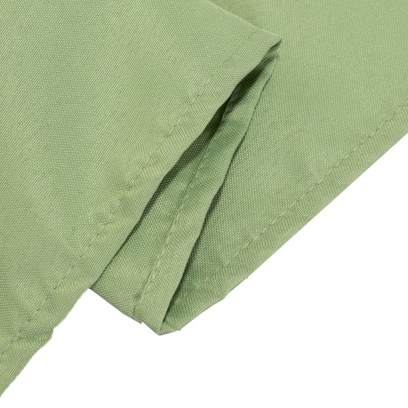 Exclusive Sage Green 90x132 Premium Polyester Seamless Tablecloth - Stain-Resistant
