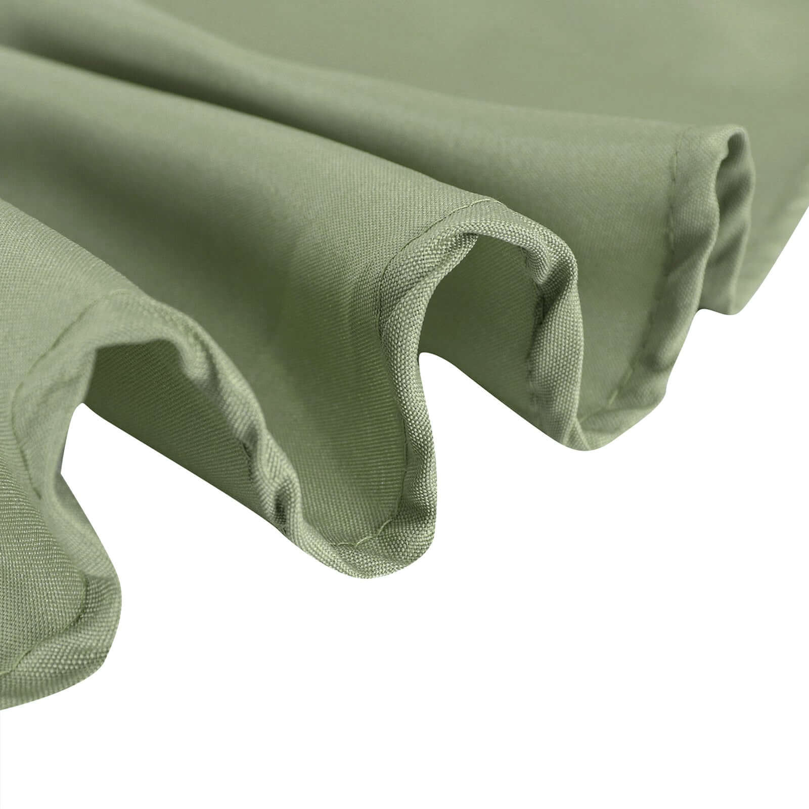Dusty Sage Green 60x102 Polyester Rectangle Tablecloth - Durable & Stylish