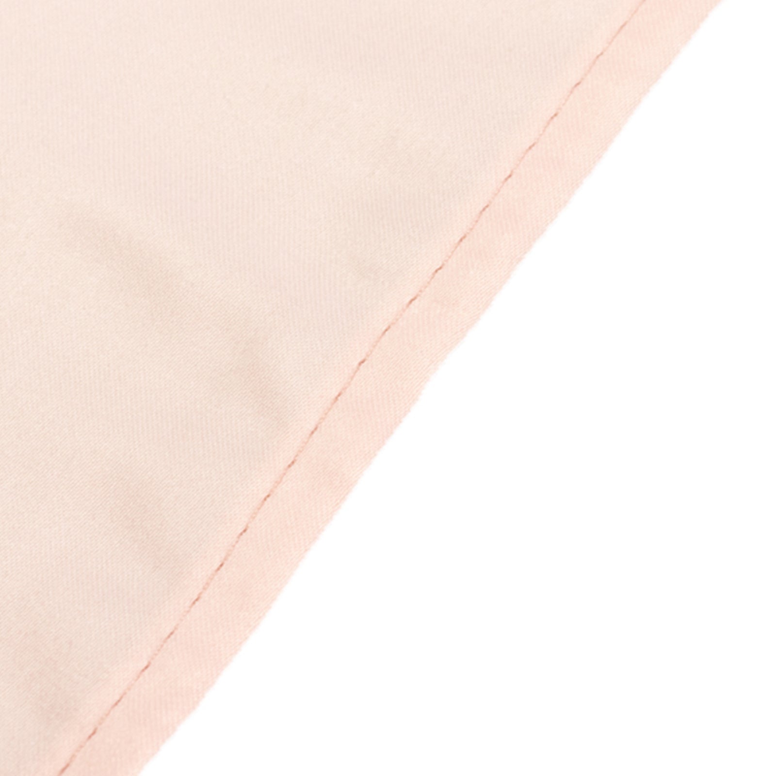 Blush Lamour Satin Rectangle Tablecloth 60x102 - Durable & Soft for Events