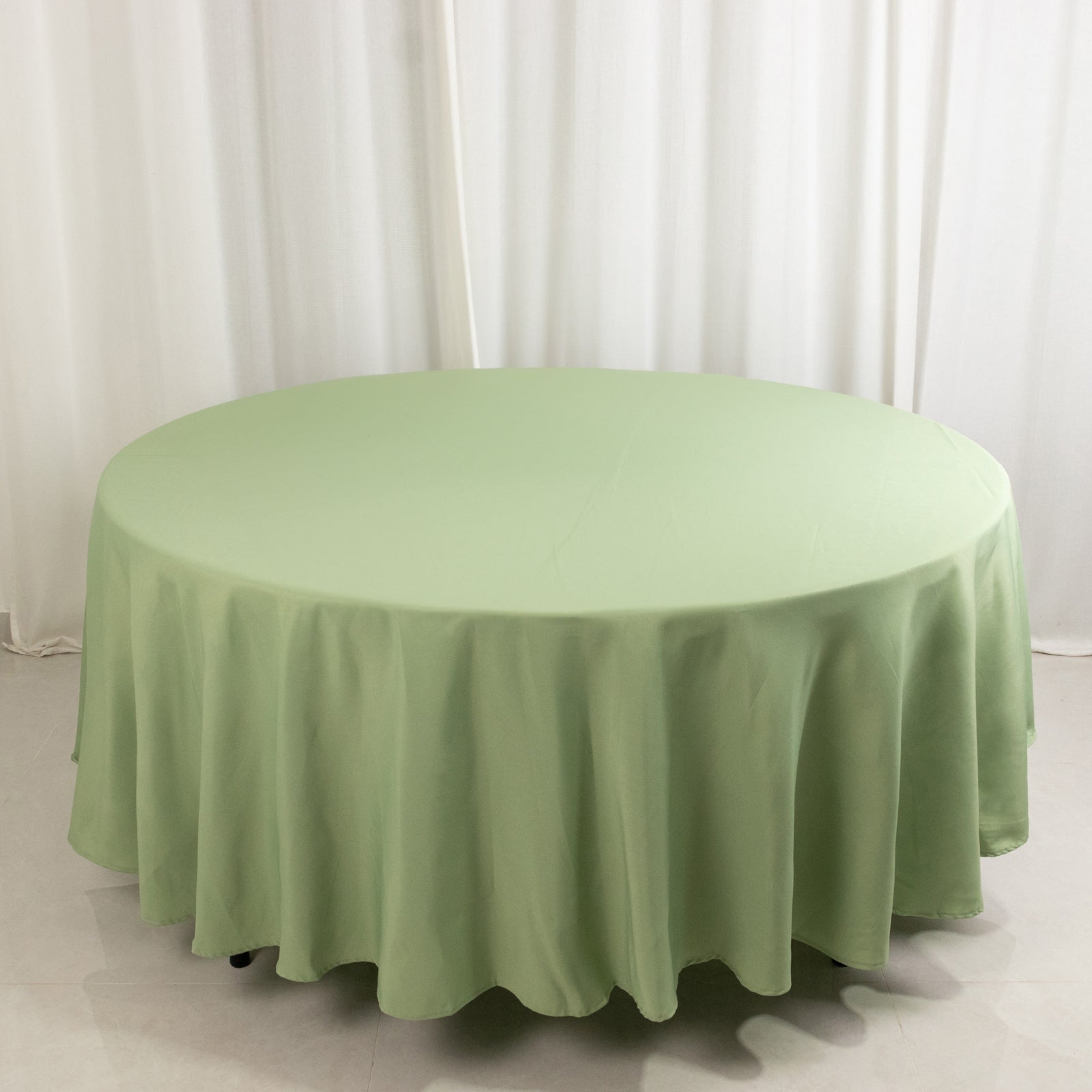 Wrinkle-Resistant 220GSM Sage Green Premium Polyester 108