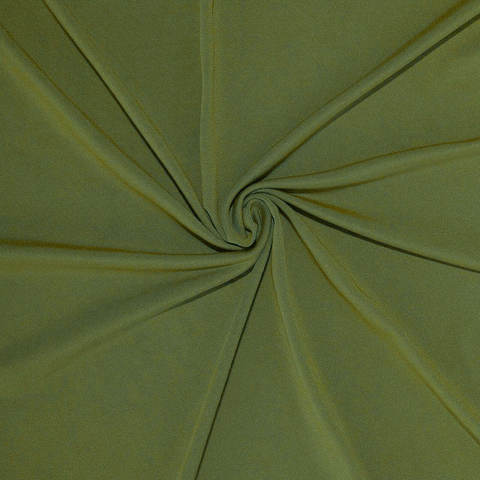 Premium Olive Green 4-Way Stretch Spandex Event Backdrop Drapes, Wrinkle-Free - 5ft x 14ft