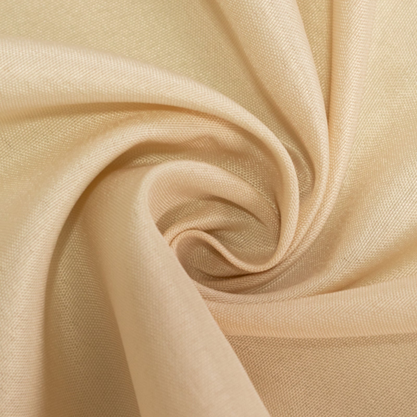 Durable and Stylish 72x120 Beige Polyester Rectangle Tablecloth