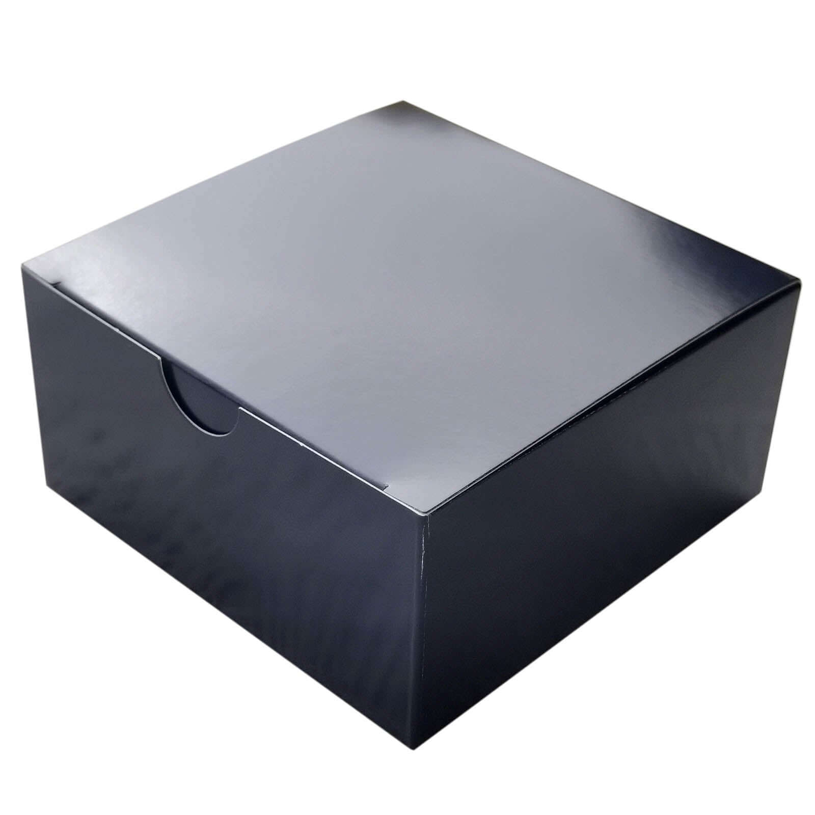 100-Pack Navy Blue Cardstock 4x4x2 Party Favor Gift Boxes for DIY - Great Value!