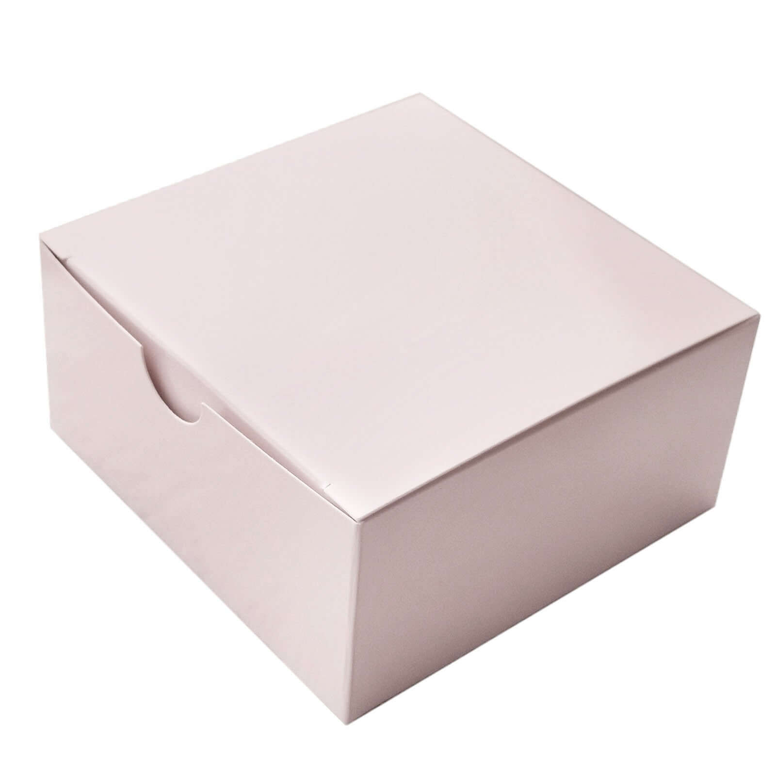 100-Pack Blush 4x4x2 Cake Cupcake Party Favor Gift Boxes - DIY Deal