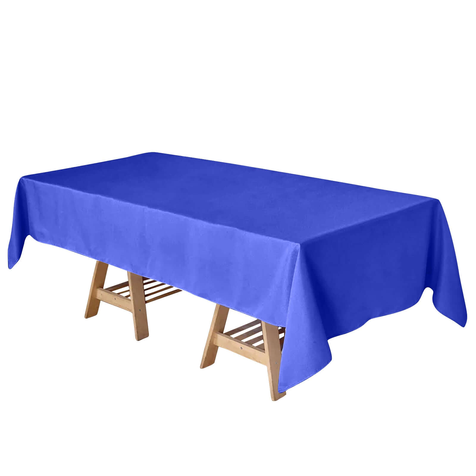 Durable and Stylish Royal Blue 60x102 Rectangle Polyester Tablecloth