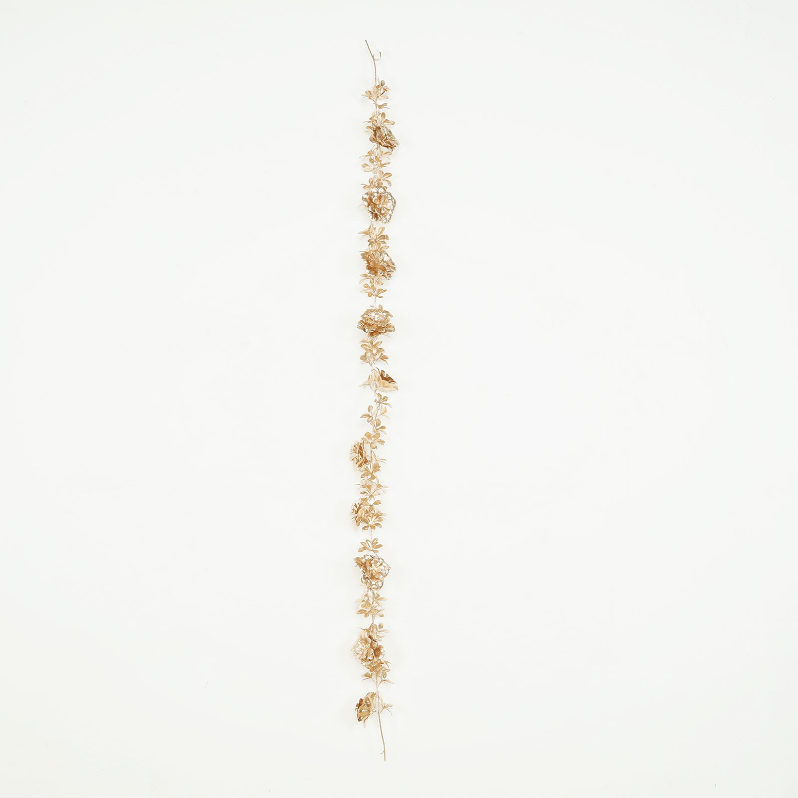 6.5ft Metallic Gold Artificial Magnolia & Jasmine Garland - Perfect for Table, Arch & Backdrop Decor