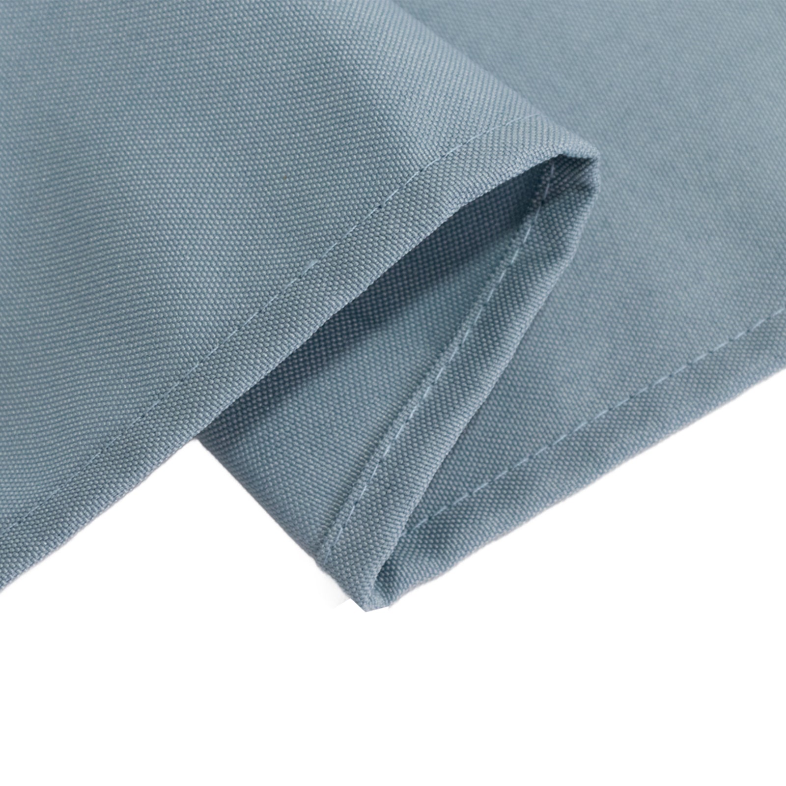 Hot Sale! 70x70 Dusty Blue Premium Polyester Square Table Overlay, 220GSM Wrinkle-Resistant