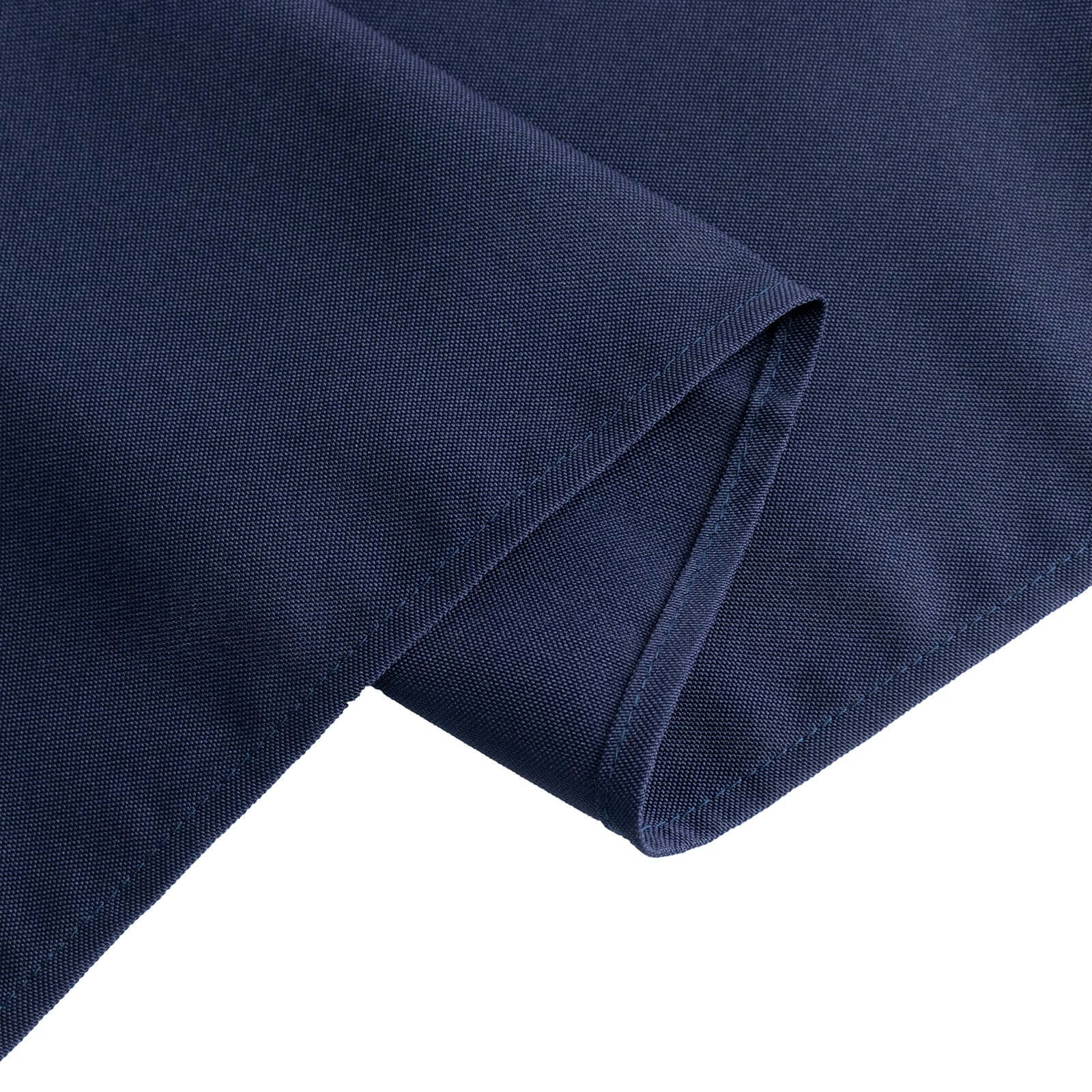 Navy Blue Premium Polyester 60x126 Rectangle Tablecloth - Stain-Resistant 220GSM Finish, Ideal for Events