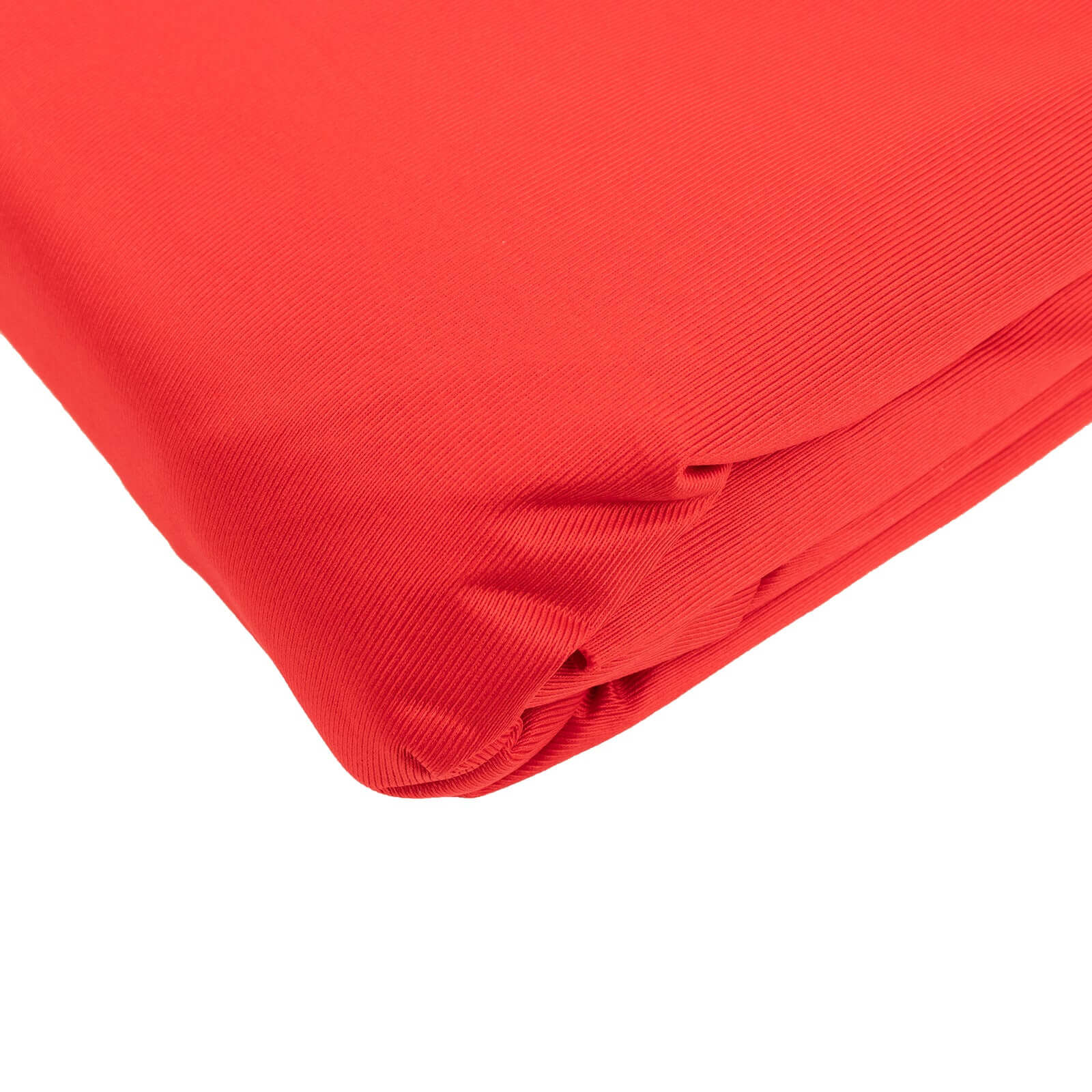Wrinkle-Free Red Premium Scuba Polyester Fabric Roll - 60 Inches by 10 Yards