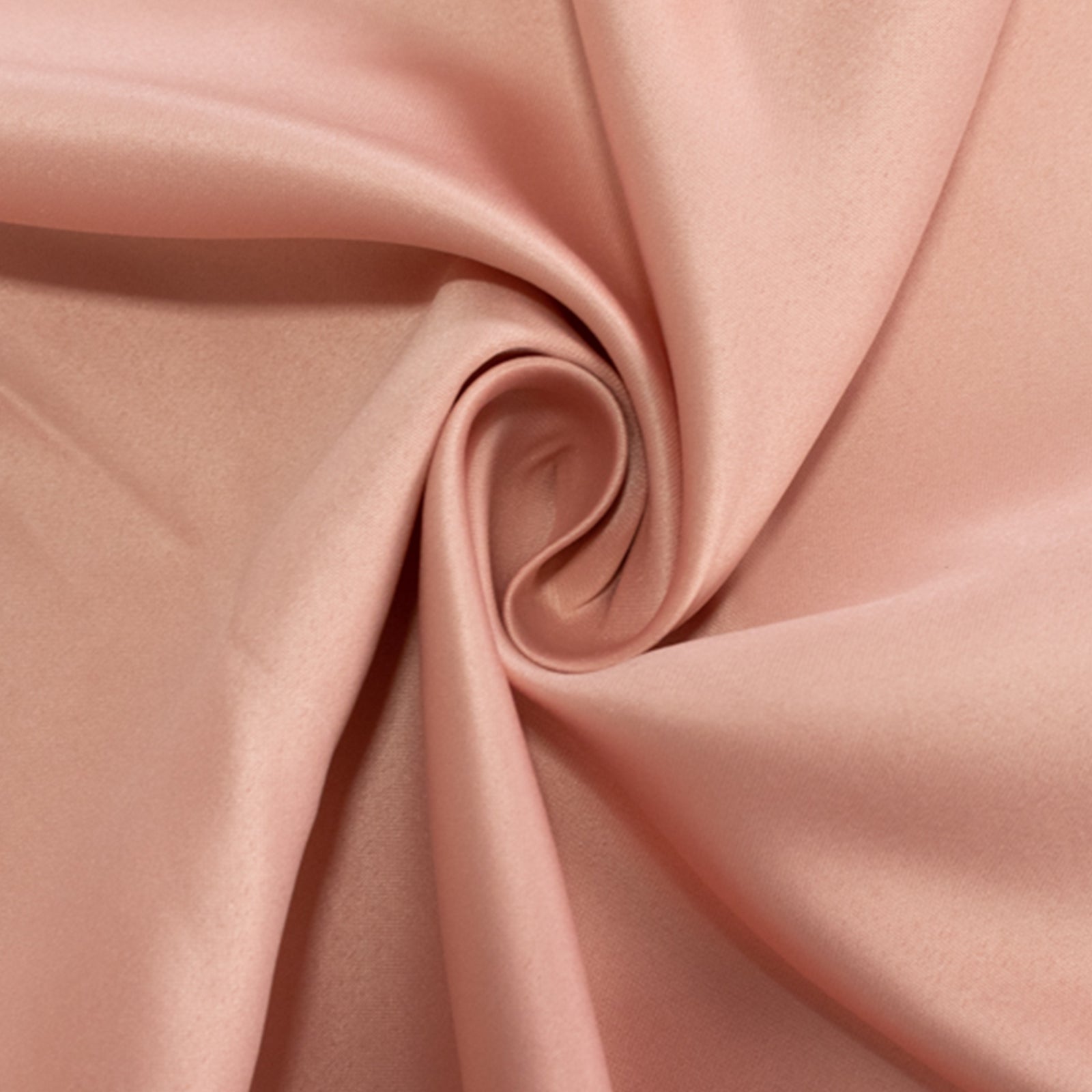 Lamour Satin Rectangle Tablecloth in Dusty Rose - Durable & Soft, Ideal for Events
