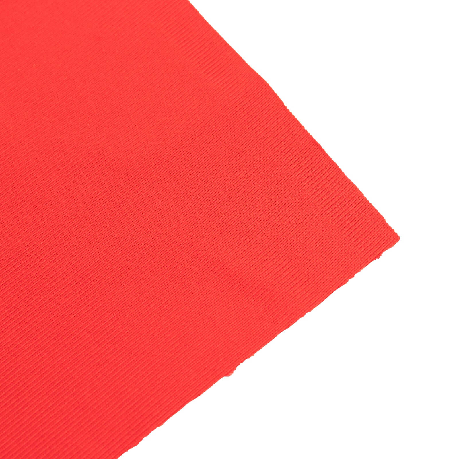Wrinkle-Free Red Premium Scuba Polyester Fabric Roll - 60 Inches by 10 Yards