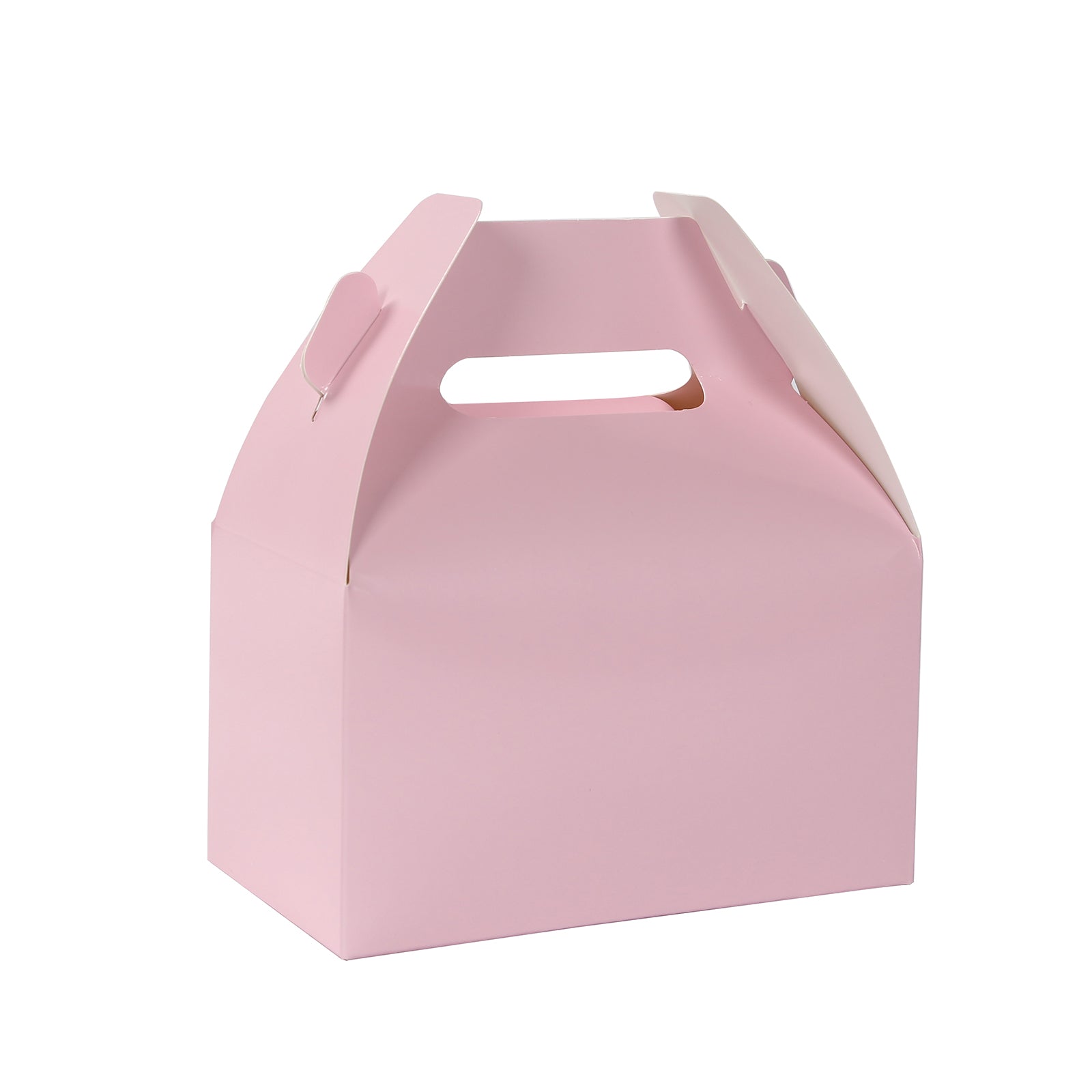 25-Pack Blush Tote Gable Candy Gift Party Favor Boxes