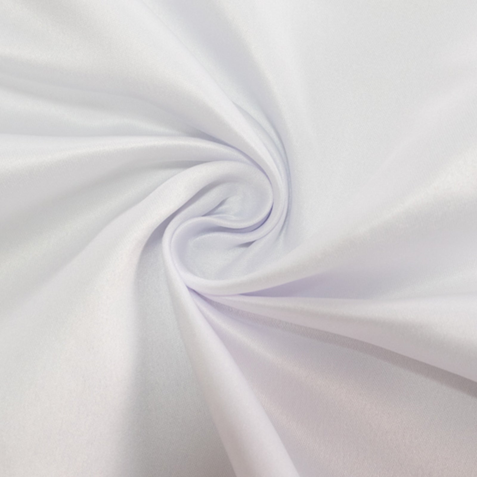 Premium White Lamour Satin Rectangle Tablecloth (60x102) for Weddings and Banquets - Durable & Soft