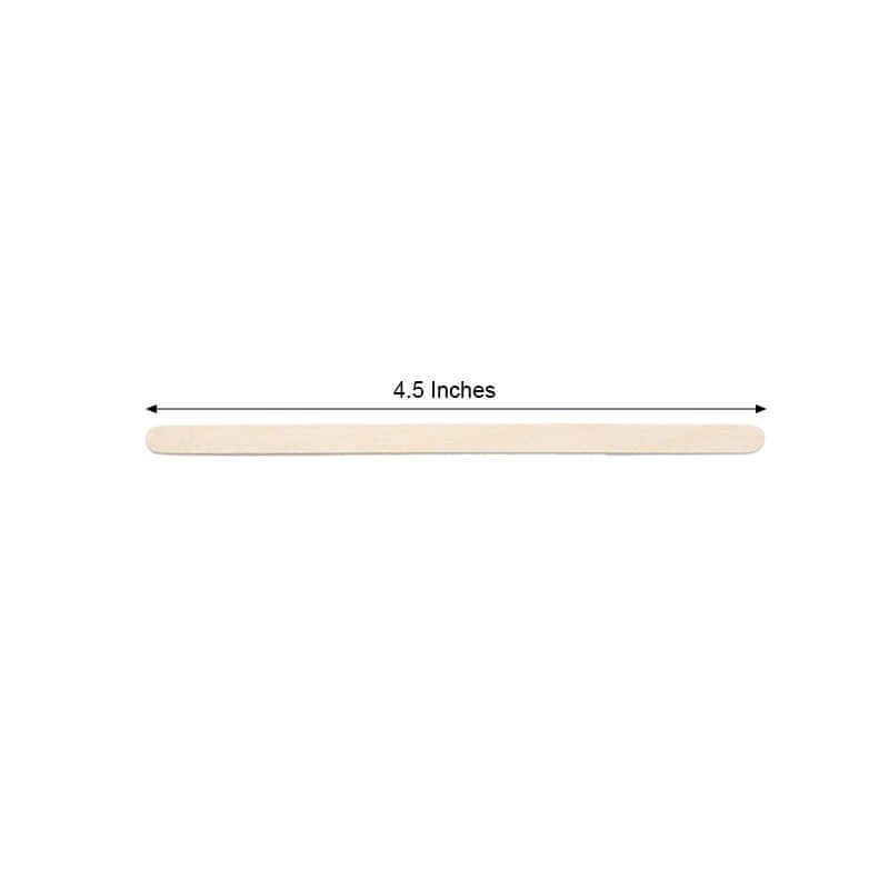 Hot Deal! 1000-Pack Natural Birchwood Coffee Stirrers, 4.5 Inches for Tea & Cocktails