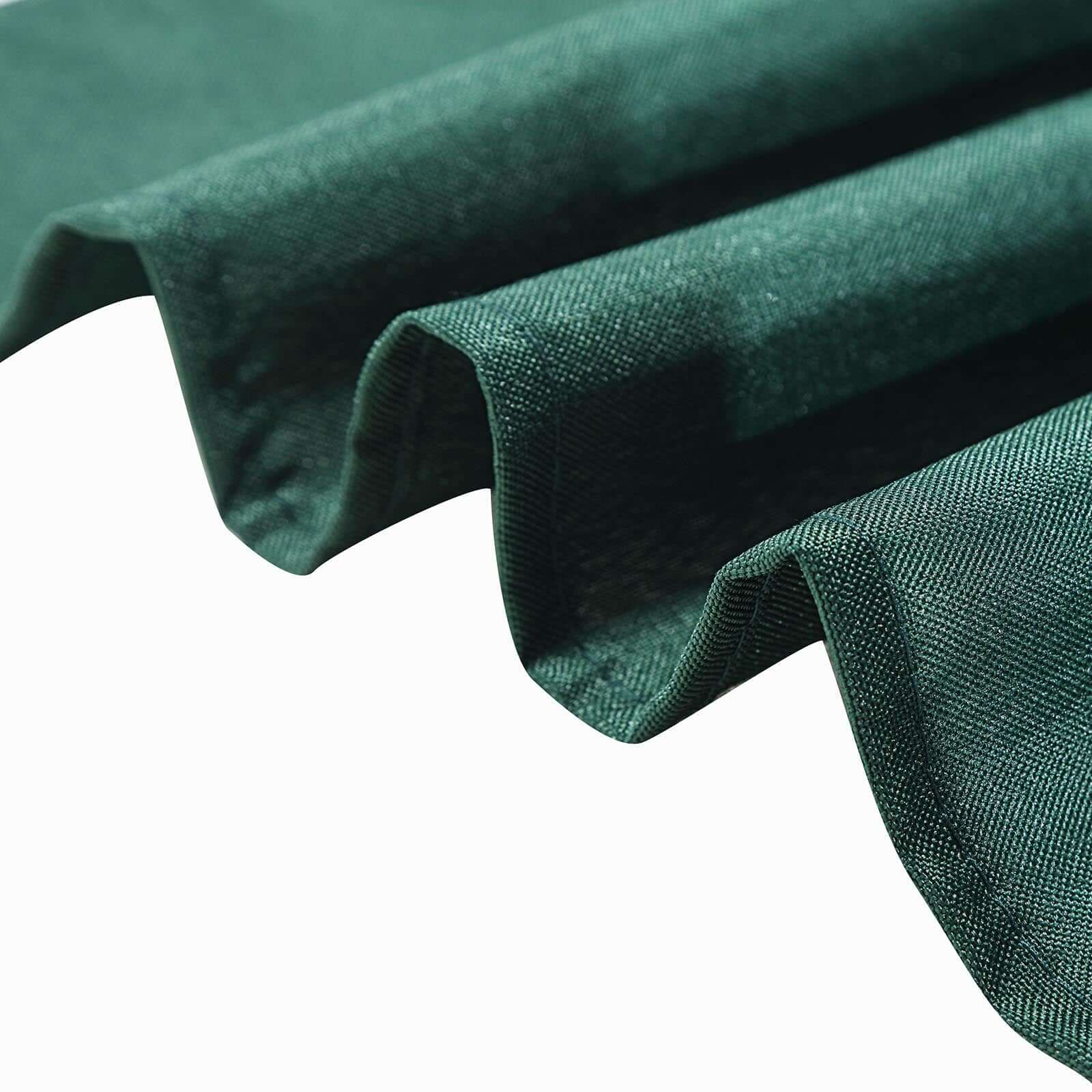Hot Sale! Durable and Stylish 100% Polyester 60x102 Rectangle Hunter Emerald Green Tablecloth