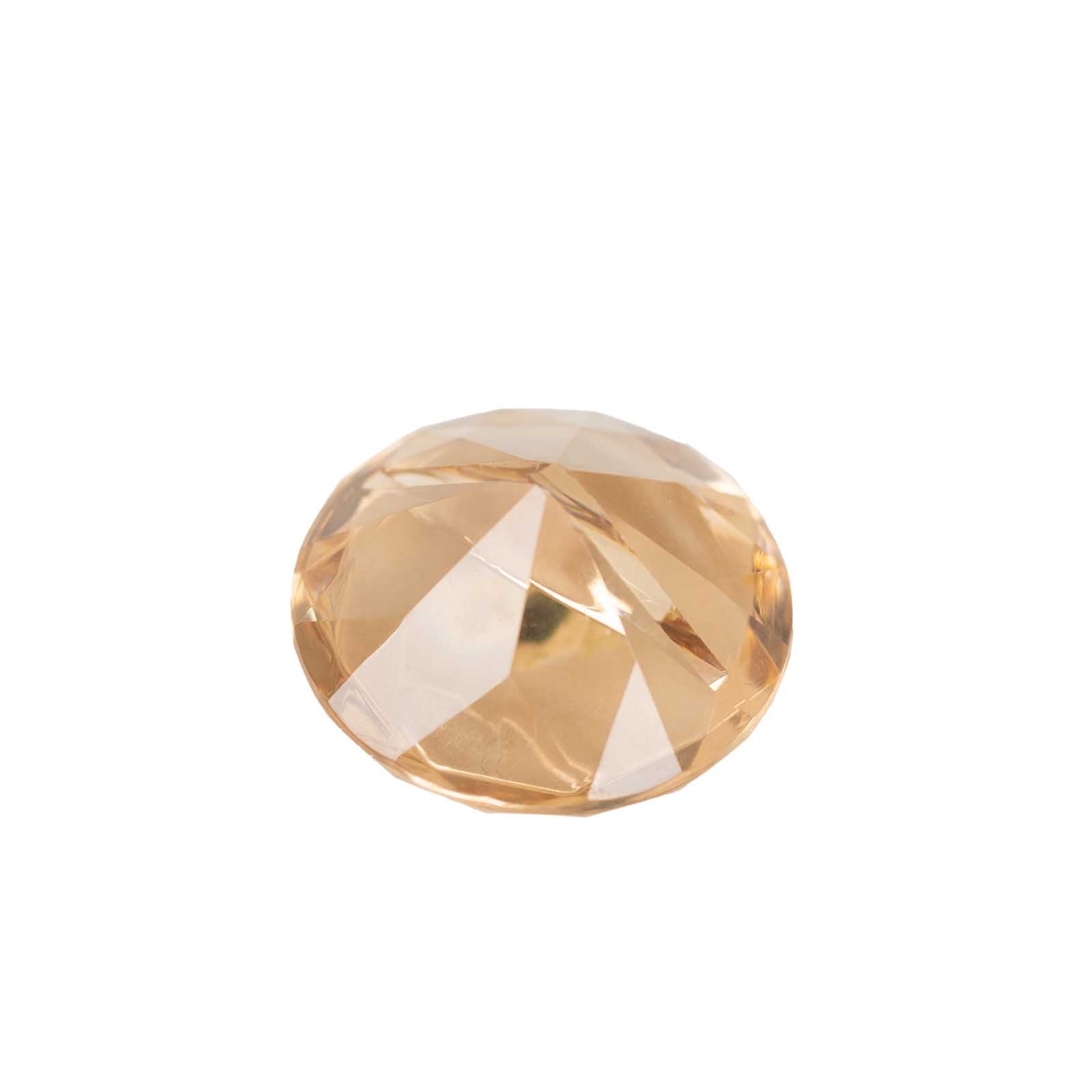 Hot Sale! 10-Pack Plastic Diamond-Shaped Card Holder Stands in Amber for Wedding Table Decor