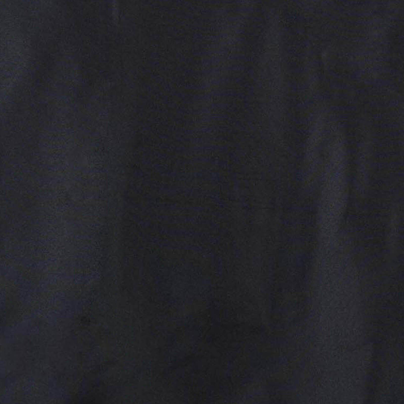 Wrinkle-Resistant Black Polyester Rectangle Tablecloth, 50x120