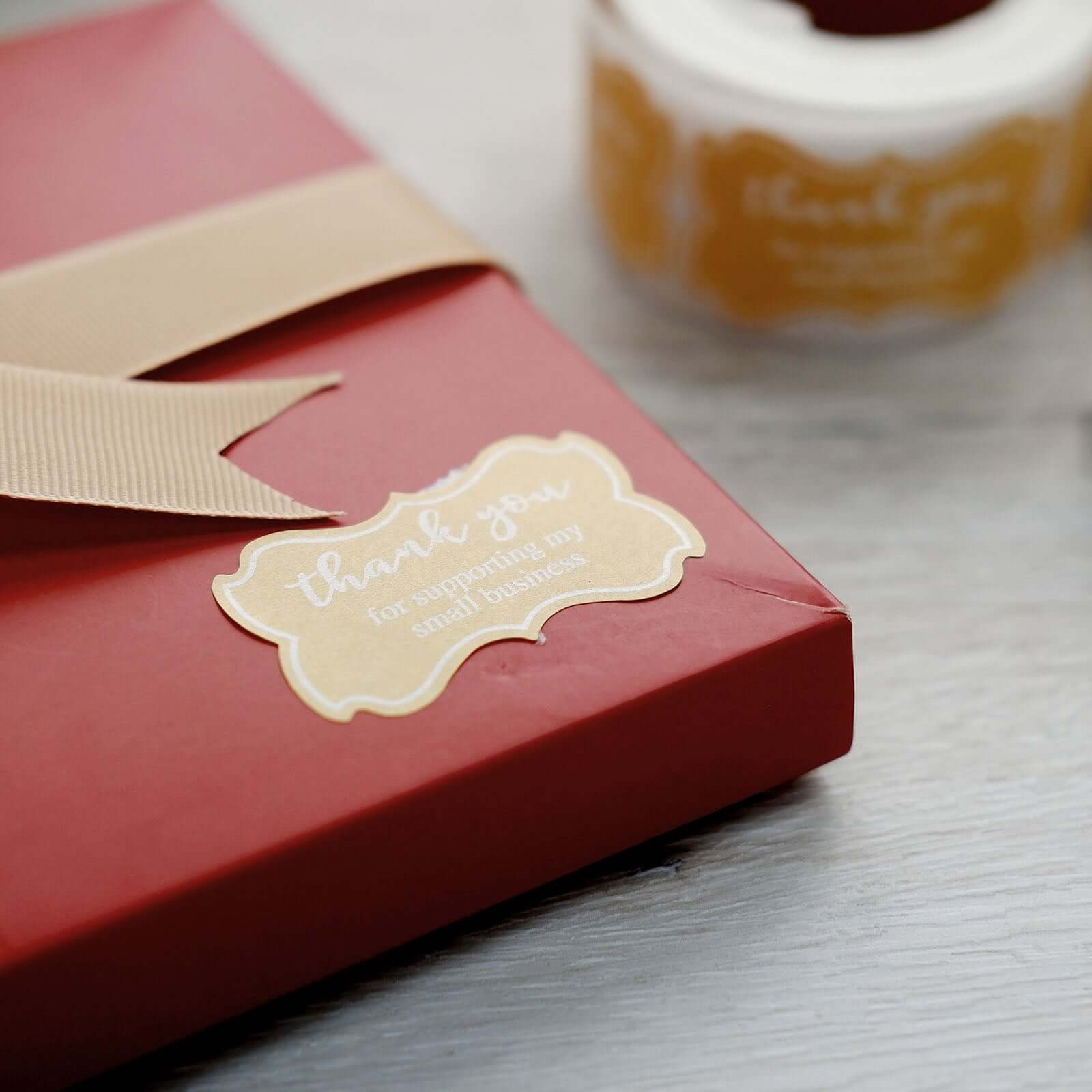 Get 500Pcs Thank You Stickers for Small Business Support - Ideal for DIY Envelopes