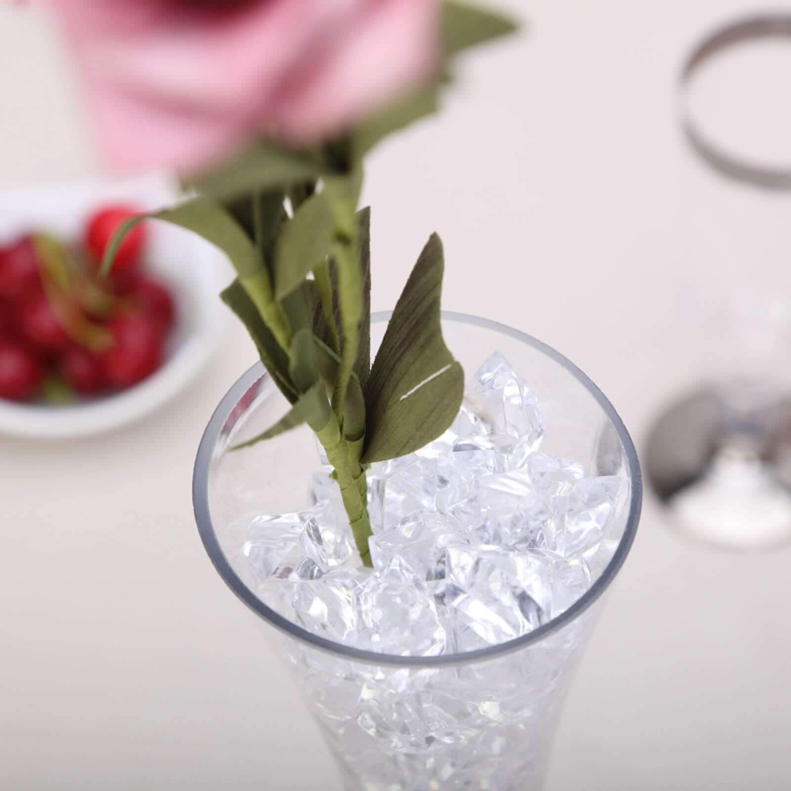 300 Pcs Large Clear Acrylic Ice Bead Vase Fillers - Ideal for Event Decor & DIY Crafts