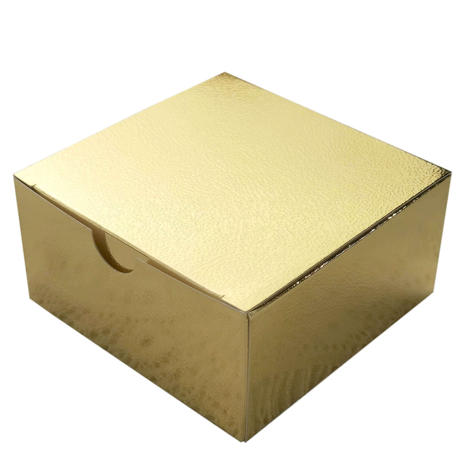 Hot Deal! 100-Pack 4x4x2 Gold DIY Cake Cupcake Party Favor Gift Boxes