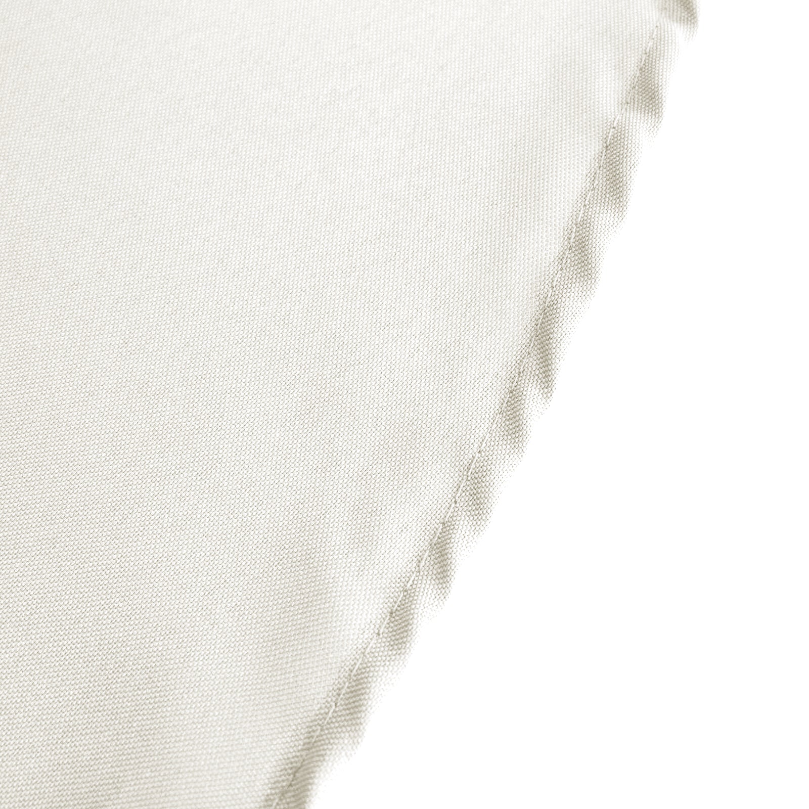 Ivory Polyester Seamless Wrinkle-Resistant 90x156 Rectangle Tablecloth - Ideal for Events