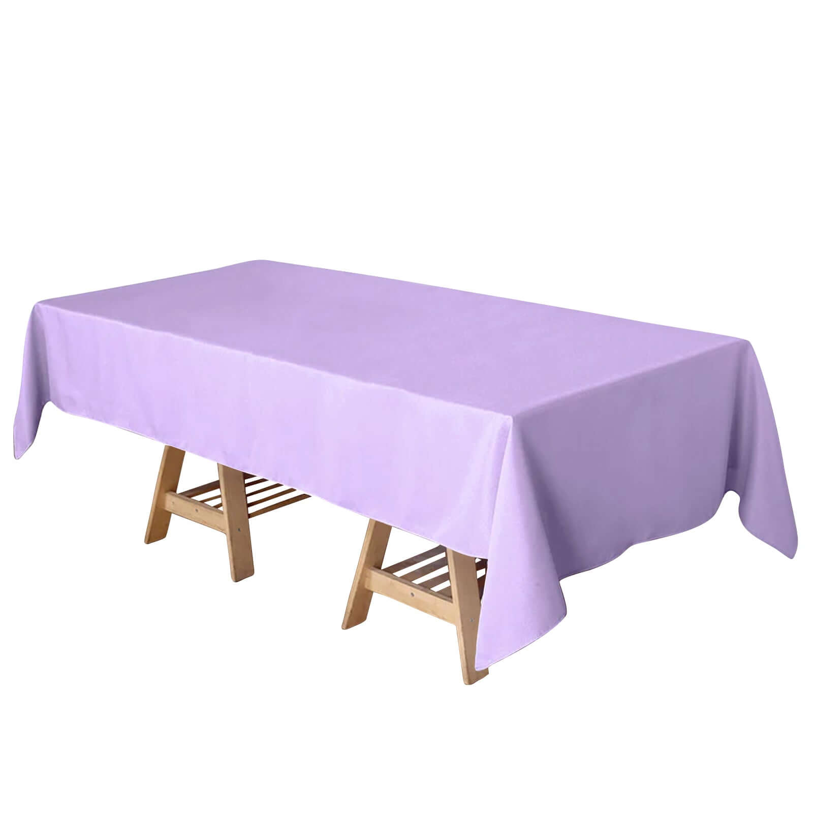 Stylish & Durable Lavender Lilac Polyester 60x102 Rectangle Tablecloth