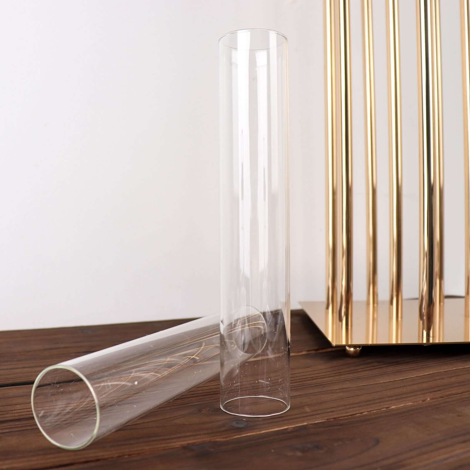 2-Pack Clear Glass Candelabra Shades - Ideal Table Centerpiece