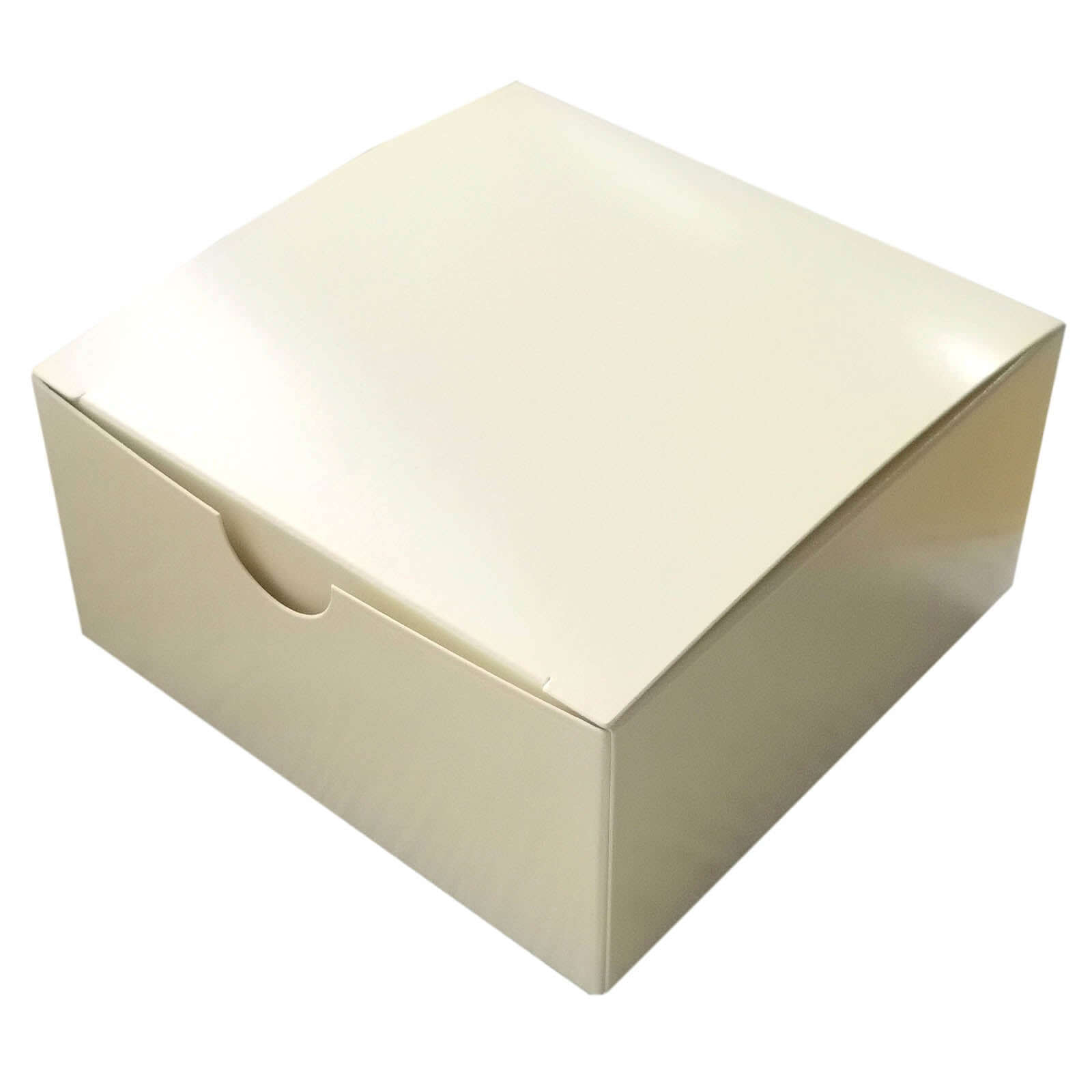 Get 100-Pack Ivory 4x4x2 DIY Cake & Cupcake Party Favor Gift Boxes