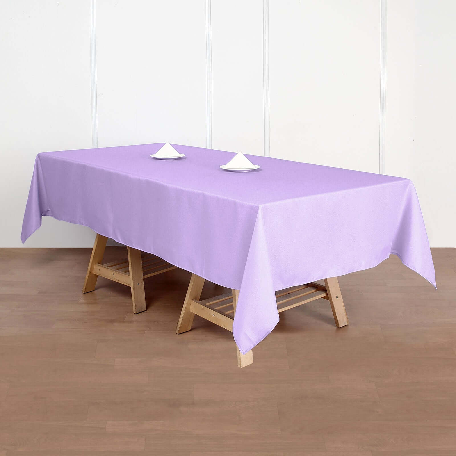 Stylish & Durable Lavender Lilac Polyester 60x102 Rectangle Tablecloth