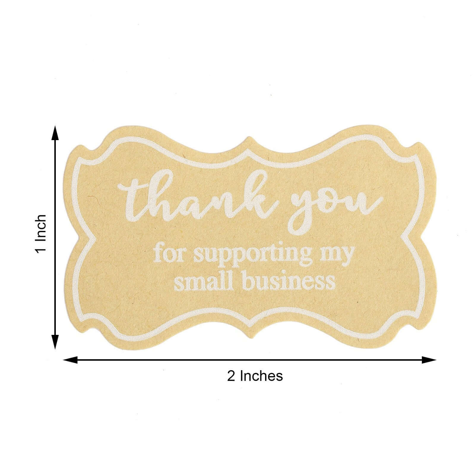 Get 500Pcs Thank You Stickers for Small Business Support - Ideal for DIY Envelopes